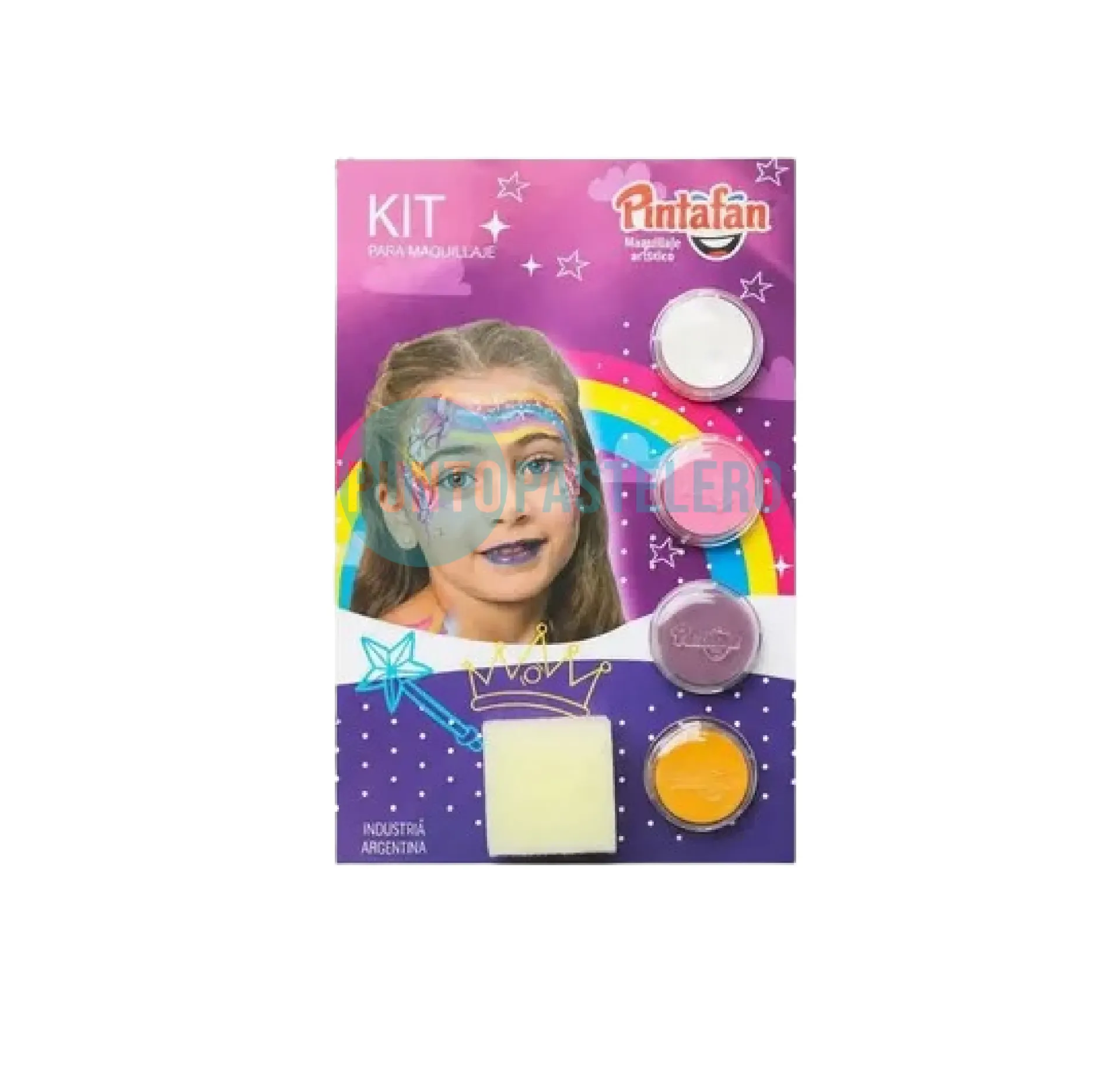 KIT MAQUILLAJE ACUARELABLE X 4 U. (PRIMAVERA)
