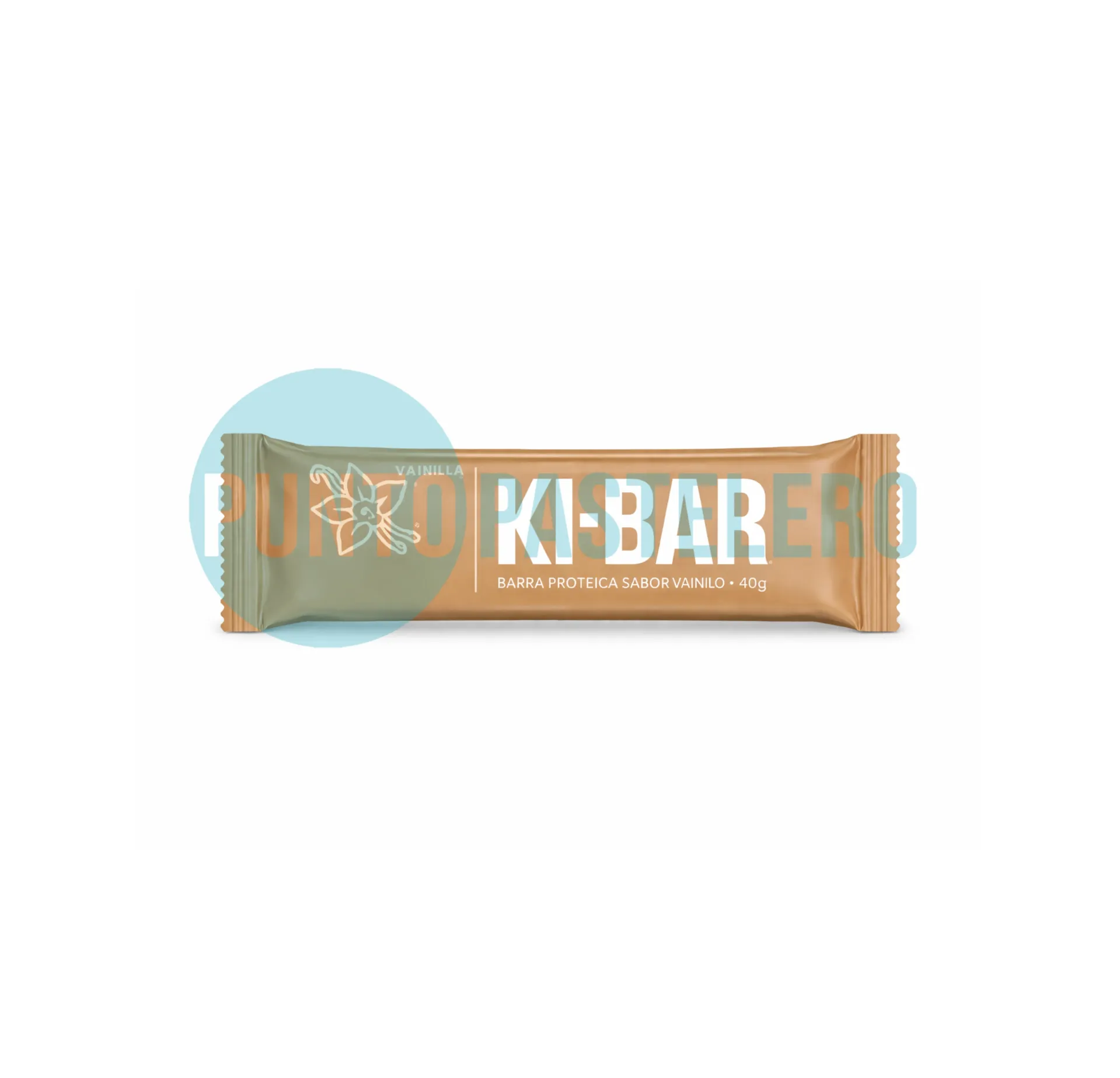 [7798138853287] BARRA PROTEICA NATURAL KI BAR VAINILLA (X 40 GR.)