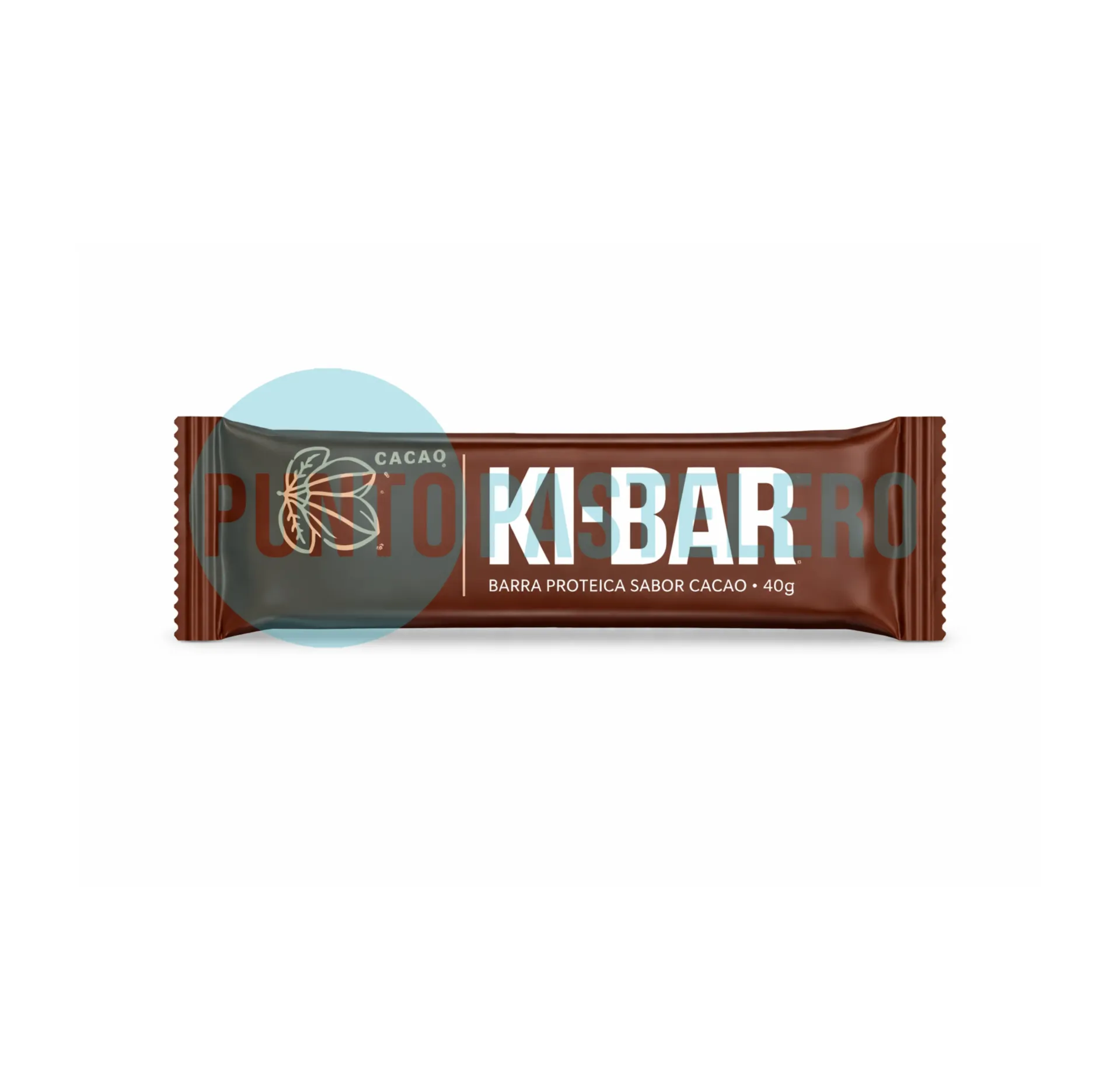 [7798138853294] BARRA PROTEICA NATURAL KI BAR CACAO (X 40 GR.)