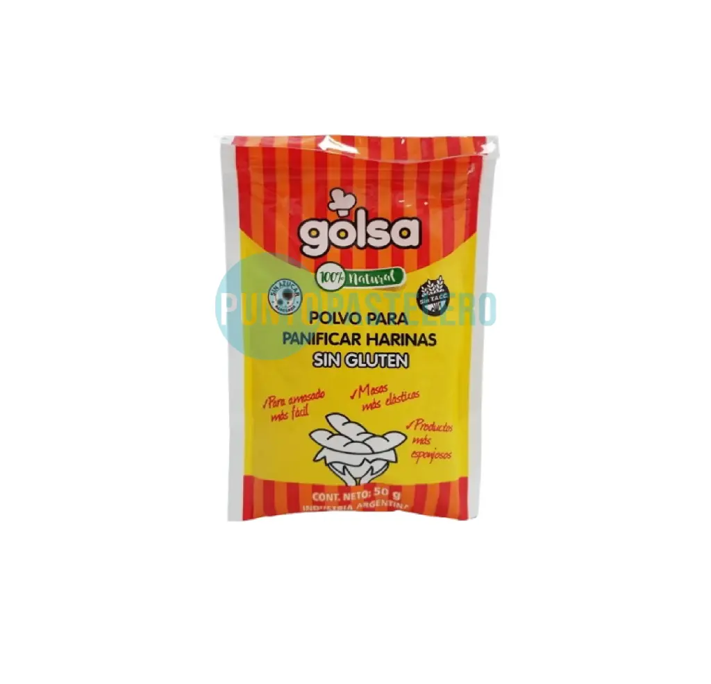 [7798144570796] POLVO PARA PANIFICAR GOLSA (X 50 GR.) (SIN TACC)