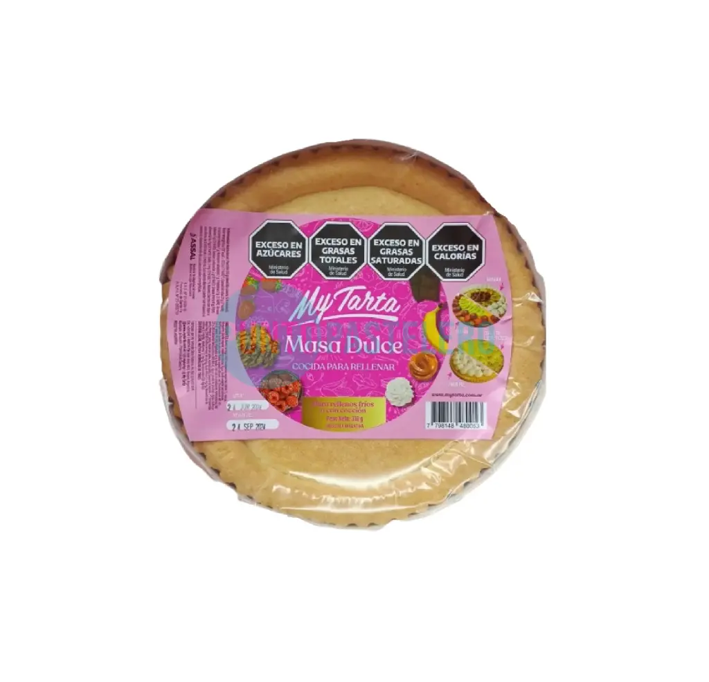 MASA DE TARTA DULCE MYTARTA (26 CM.)