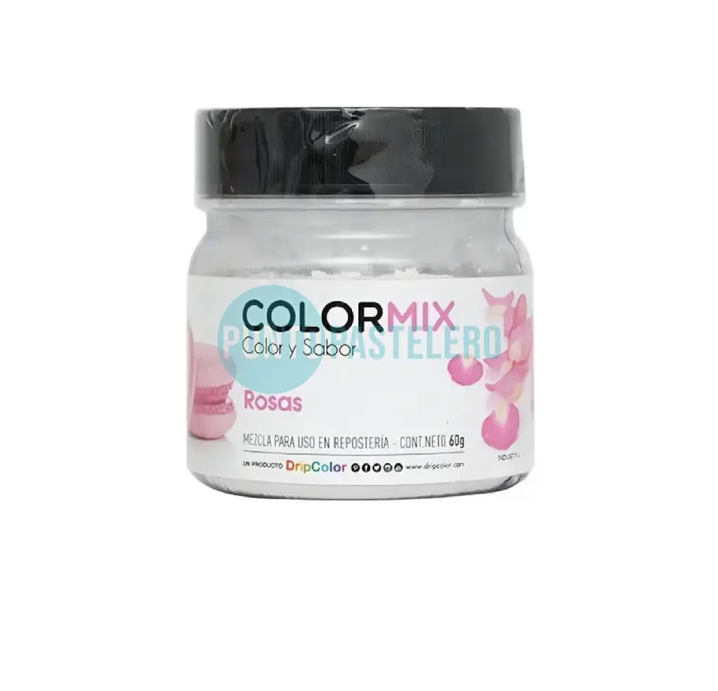 COLORANTE EN POLVO COLORMIX ROSAS (X 60 GR.)