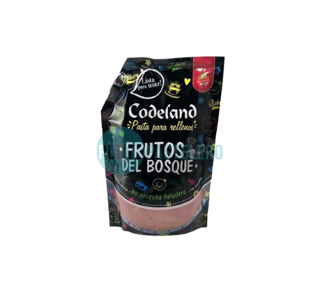 [7798167510137] PASTA PARA RELLENO CODELAND FRUTOS DE BOSQUE (X 500 GR.)