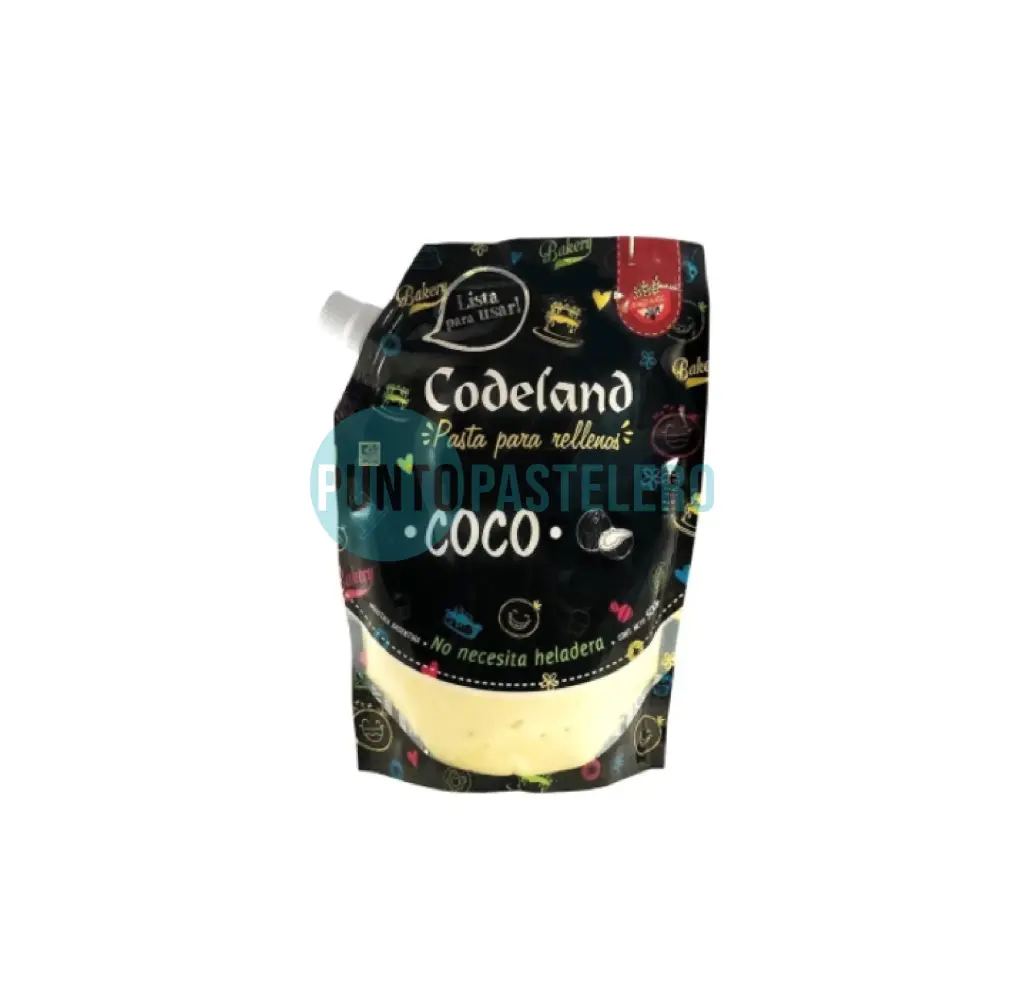 [7798167510168] PASTA PARA RELLENO CODELAND COCO (X 500 GR.)