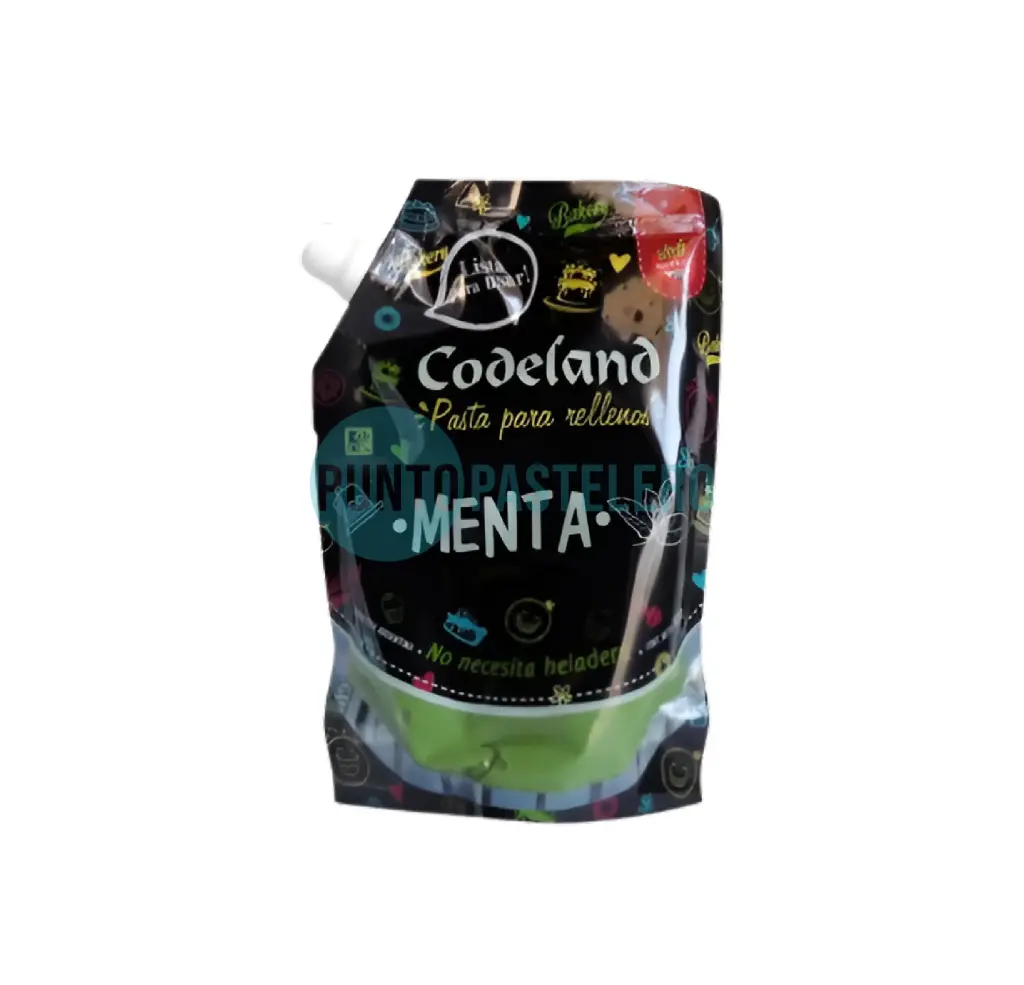 [7798167510205] PASTA PARA RELLENO CODELAND MENTA (X 500 GR.)