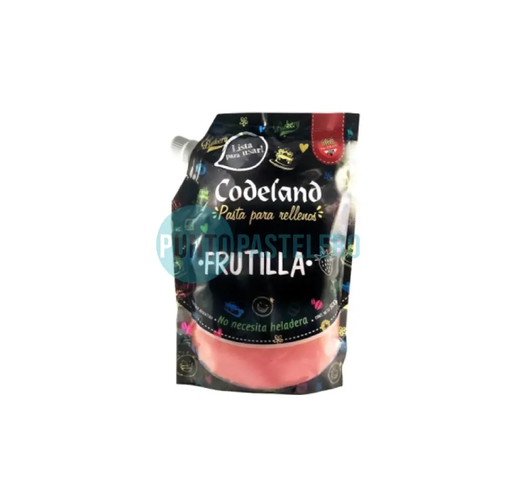 [779816751044] PASTA PARA RELLENO CODELAND FRUTILLA (X 500 GR.)