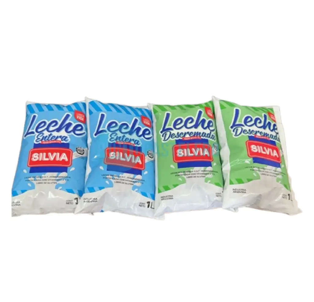 LECHE DESCREMADA SILVIA LARGA VIDA (X 1 LT.) (SACHET)