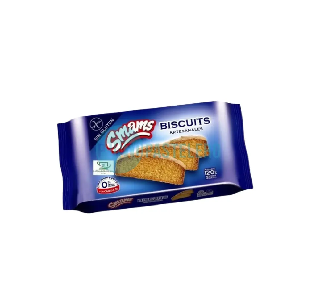 BISCUITS SMAMS (X 120 GR.) (SIN TACC)