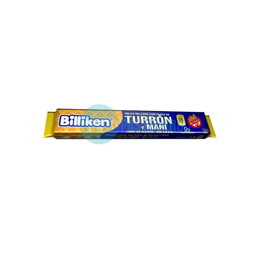 [7798186032924] TURRON DE MANI BILLIKEN (SIN TACC)