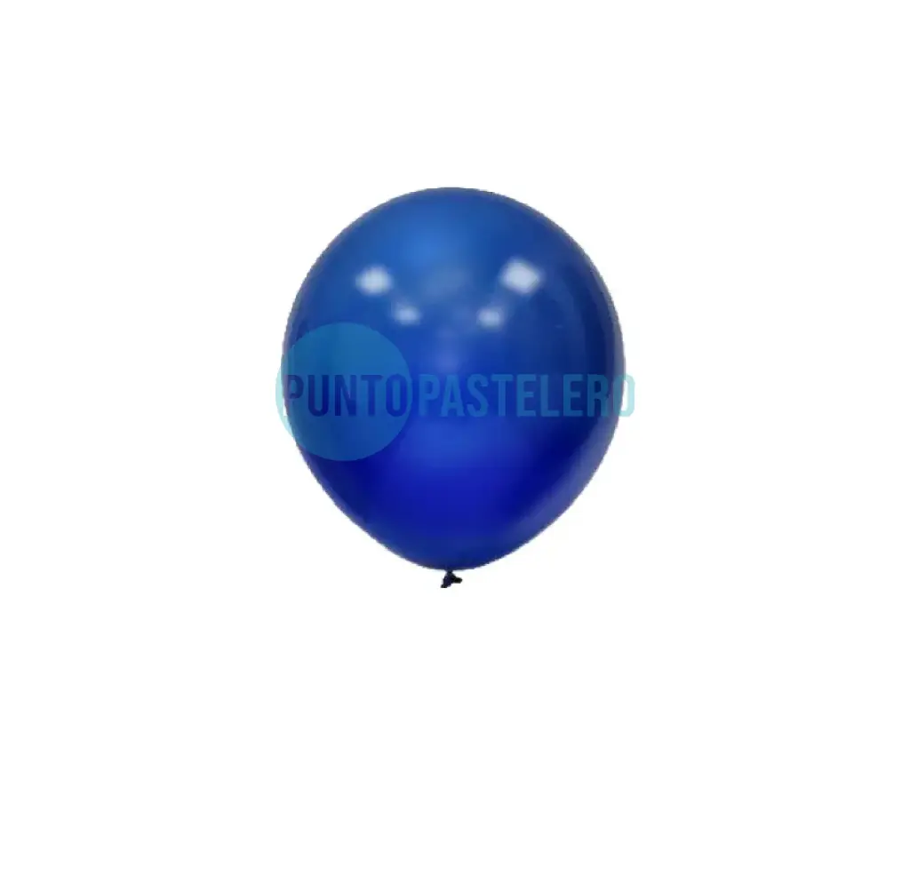 PACK GLOBO GLOBOX 5" AZUL (X 50 U.)