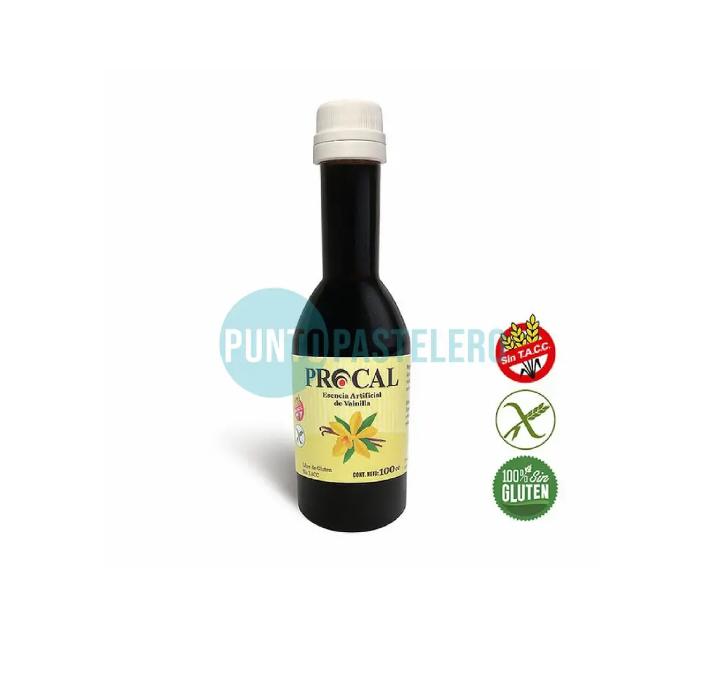 [7798264461028] ESENCIA DE VAINILLA PROCAL (X 100 CC.) (SIN TACC)