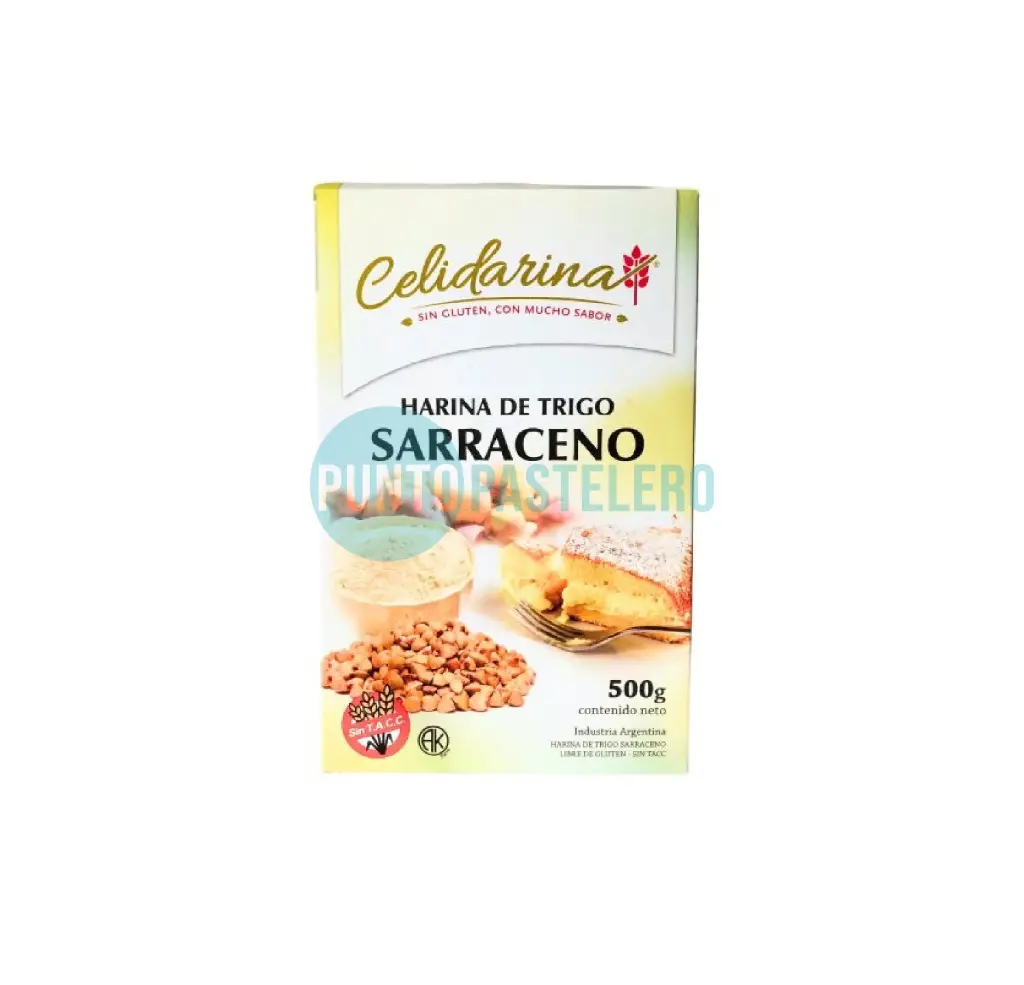 HARINA DE TRIGO SARRACENO CELIDARINA (X 500 GR.) (SIN TACC)