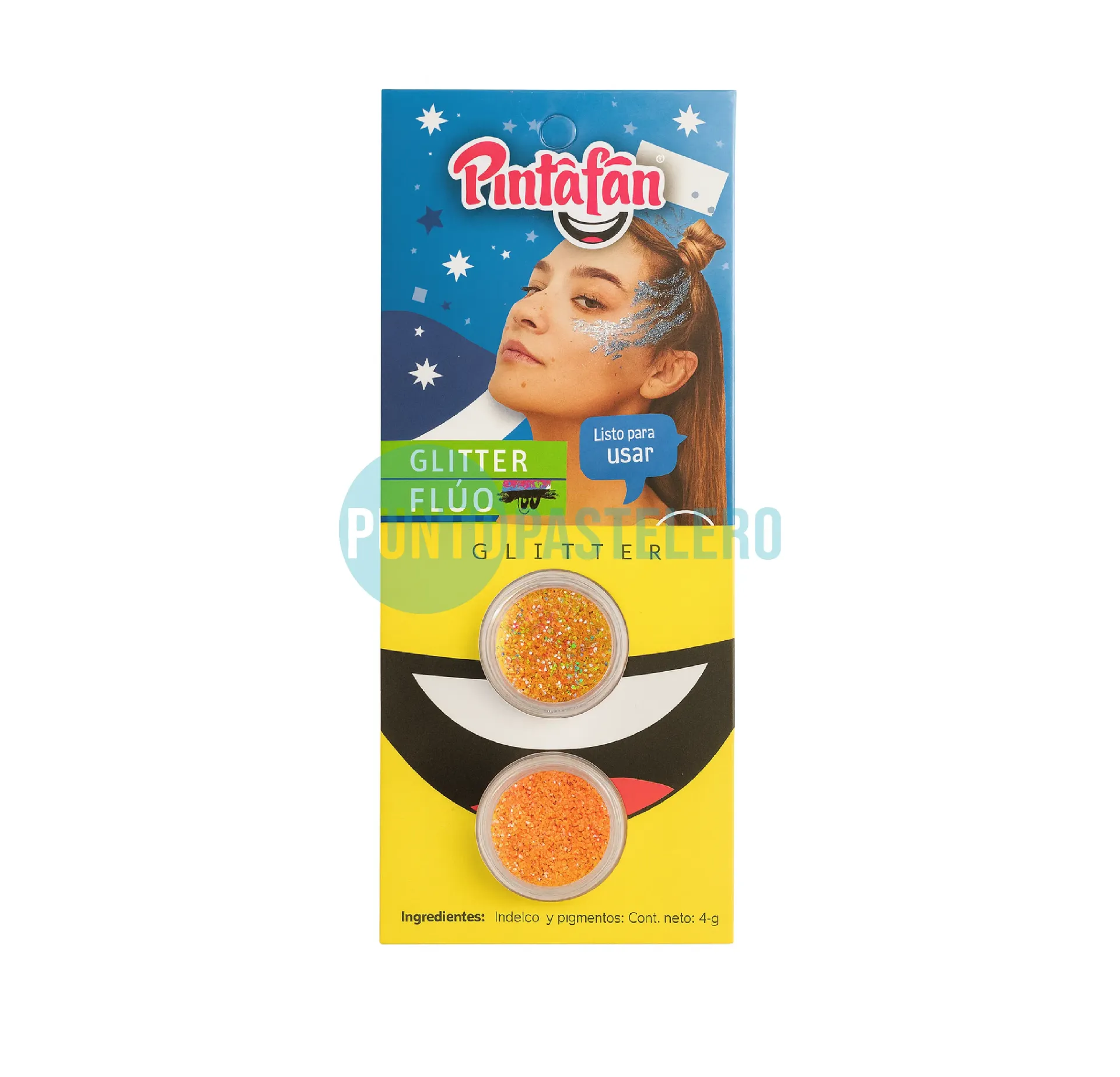 [7798273811203] MAQUILLAJE GLITTER SET X 2 - 4GRS - MULTICOLOR FLUO