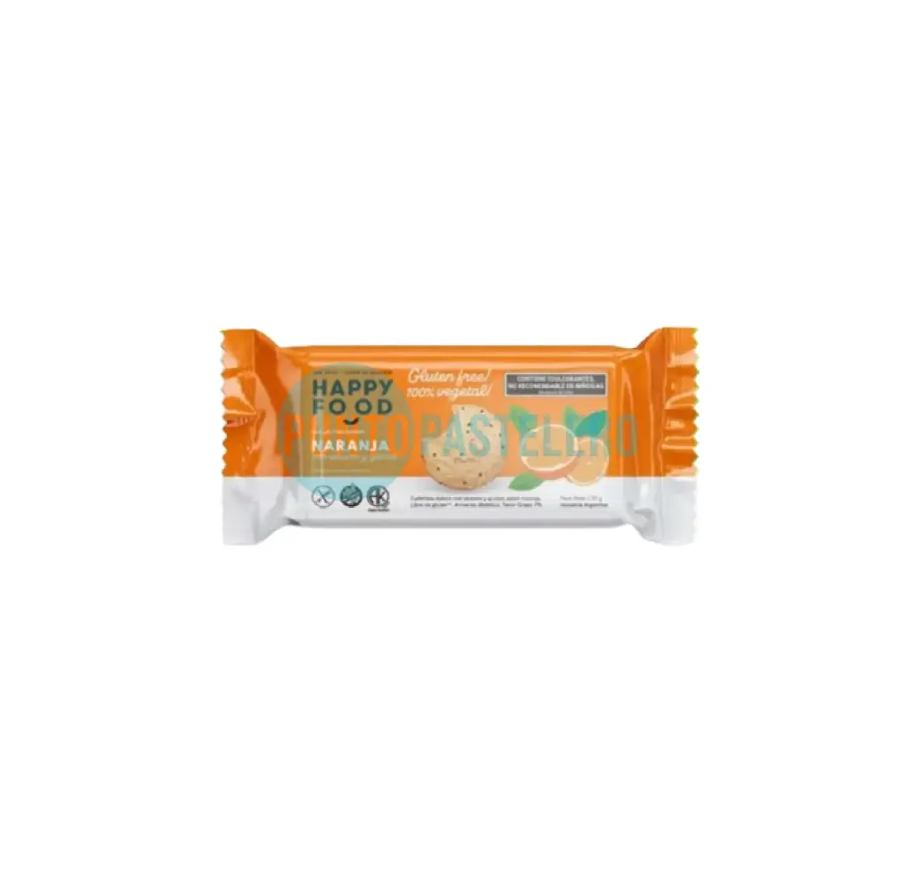 GALLETITAS NARANJA QUINOA Y SESAMO HAPPY FOOD (X 120 GR.) (SIN TACC) (SIN AZUCAR)