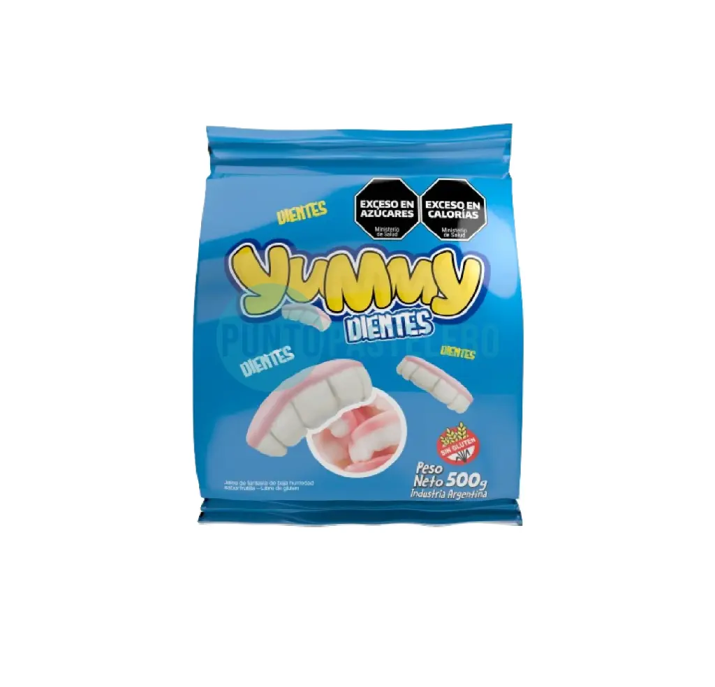 [7798186035093] GOMITAS BILLIKEN YUMMY DIENTES (X 500 GR.)