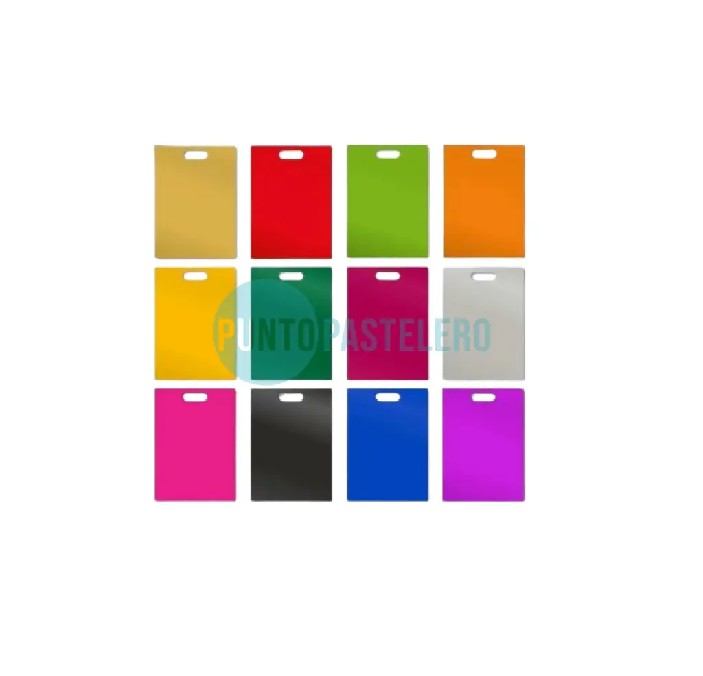 BOLSA RIÑON LISA 15X25 TERLIZZI BLANCA/NEGRA/ CRISTAL (X 50 U.)