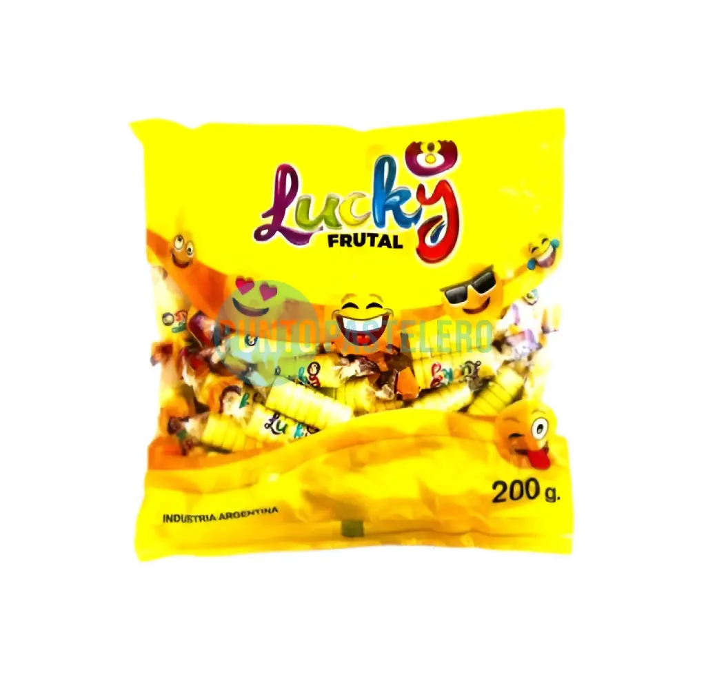 [7798340710415] PASTILLAS LUCKY AMARILLA (X 200 GR.)