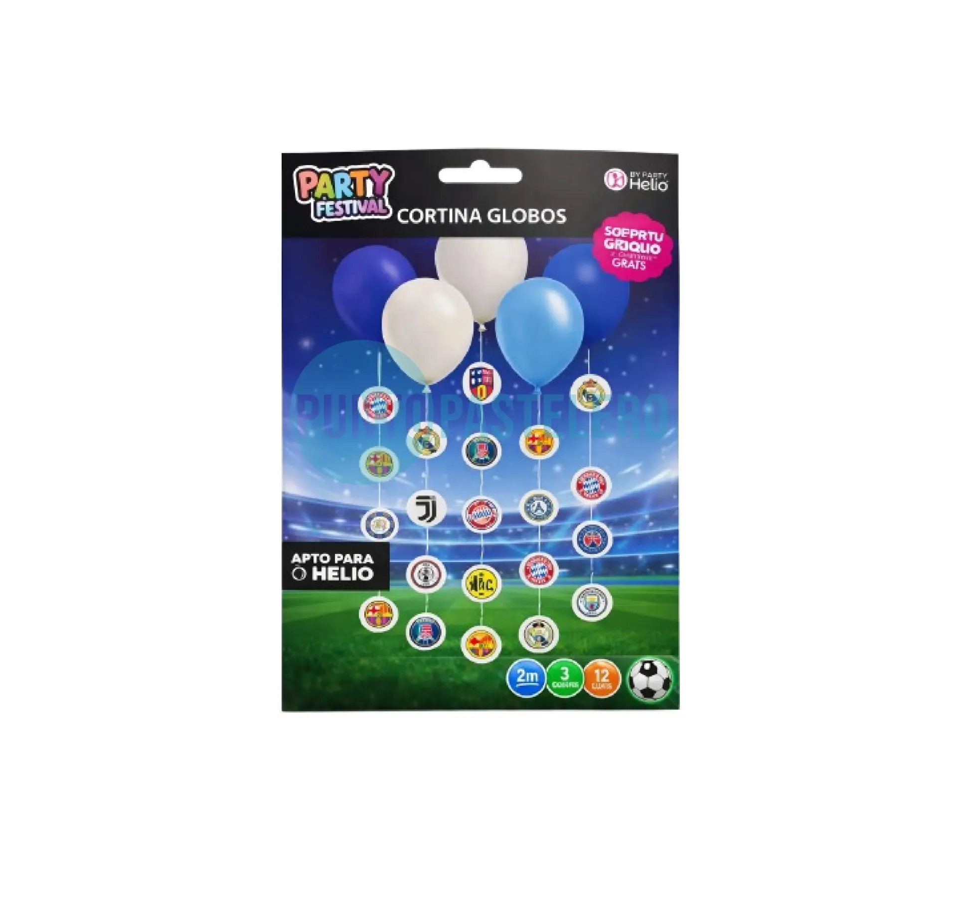 CORTINA COLGANTE CHAMPIONS LEAGUE (18 U.)