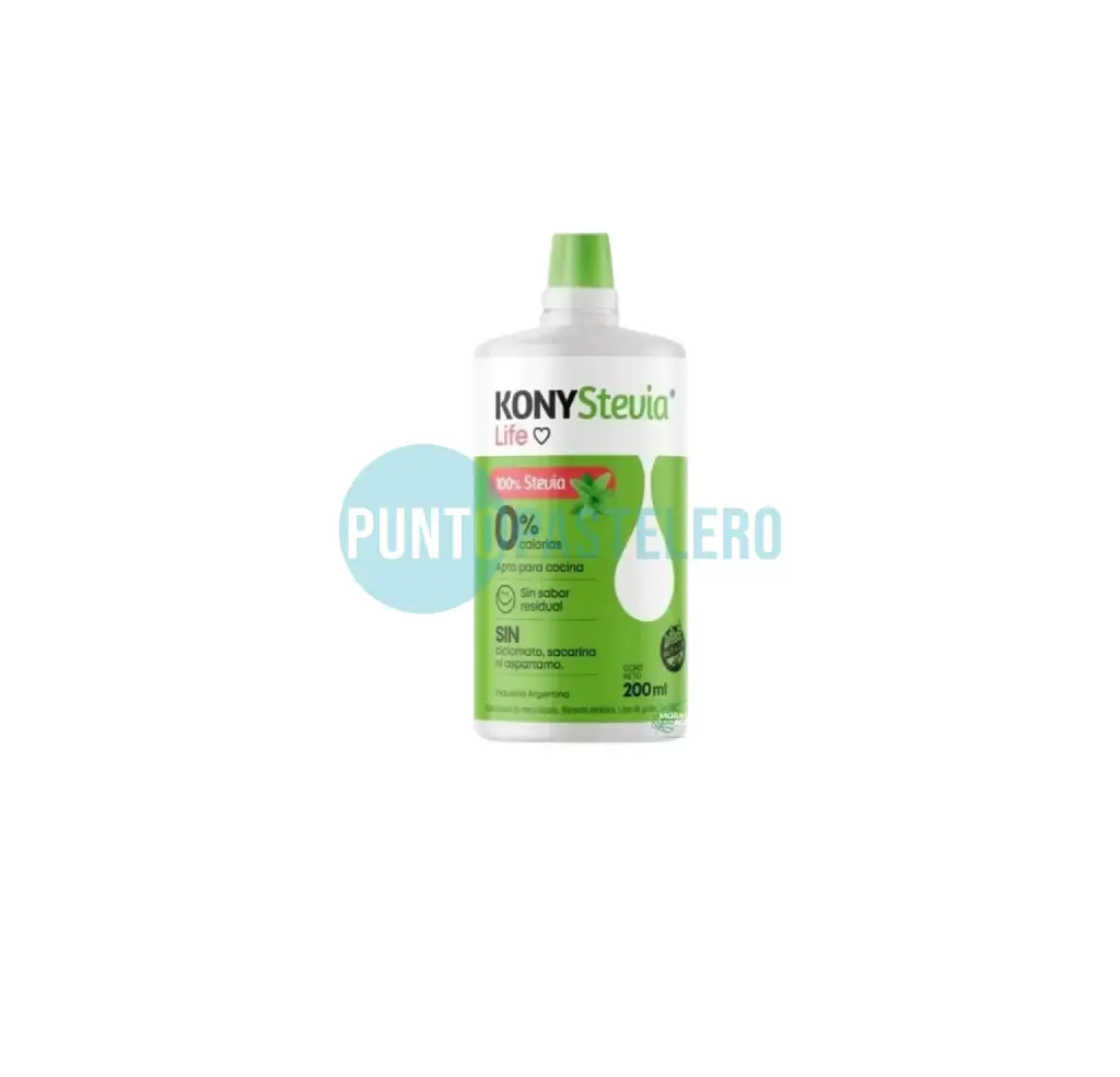 STEVIA ENDULZANTE LIQUIDO KONY LIFE (X 200 ML.) (SIN TACC)