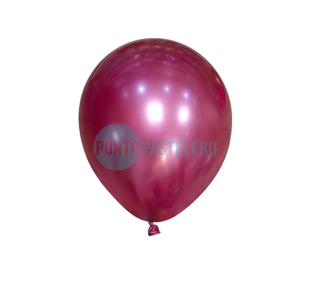 [7798420971880] GLOBO GLOBOX CROMO 12" FUCSIA (X 10 U.)