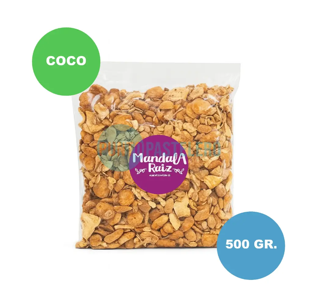 [7798443370141] GRANOLA MANDALA RAIZ CON COCO (X 500 GR.)