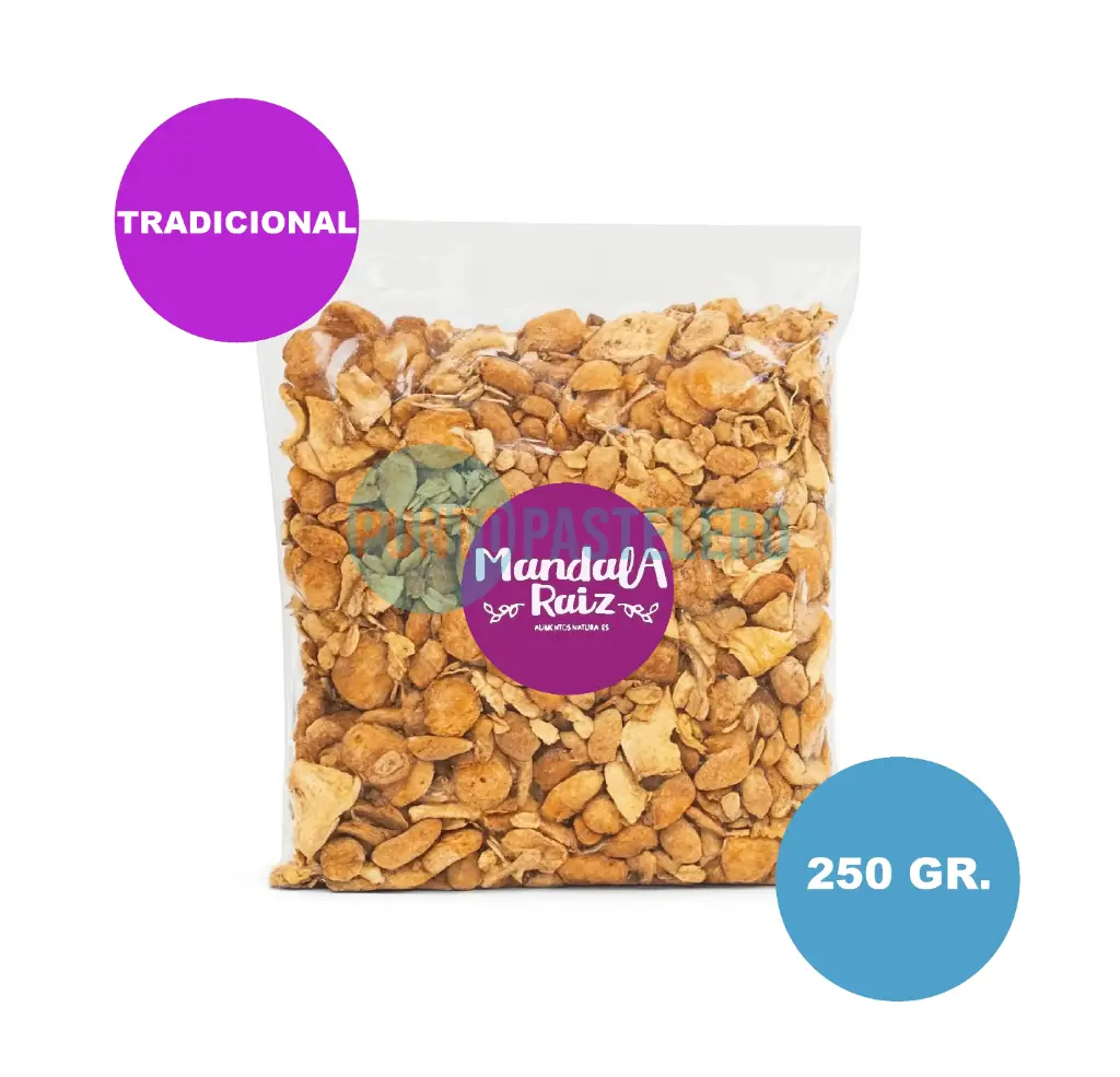 GRANOLA MANDALA RAIZ TRADICIONAL (X 250 GR.)