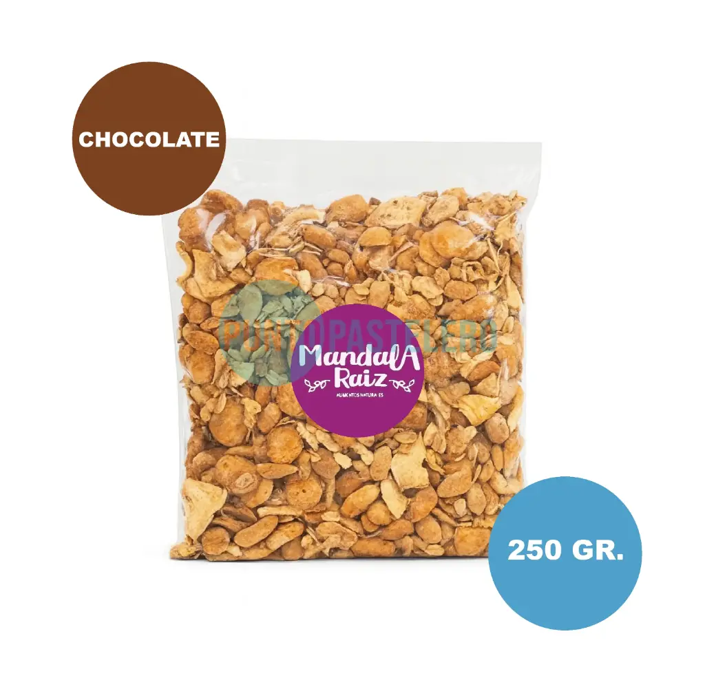 GRANOLA MANDALA RAIZ CHOCOLATE (X 500 GR.)