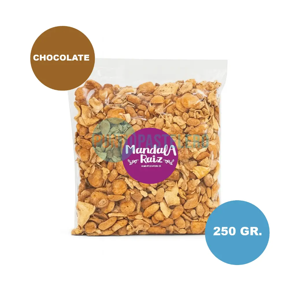GRANOLA MANDALA RAIZ CHOCOLATE (X 250 GR.)