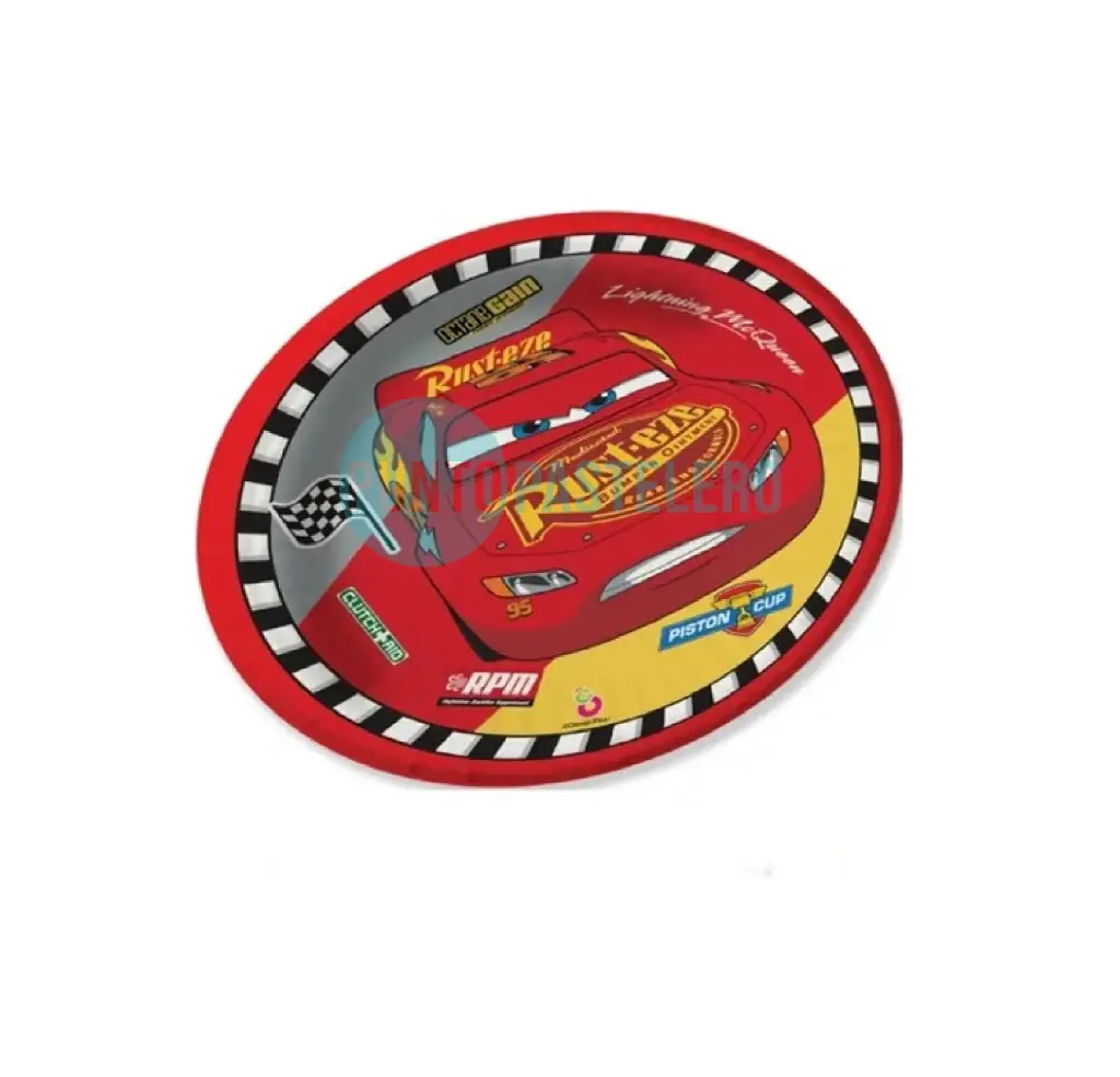 PLATO POLIPAPEL CARS (8 U.)