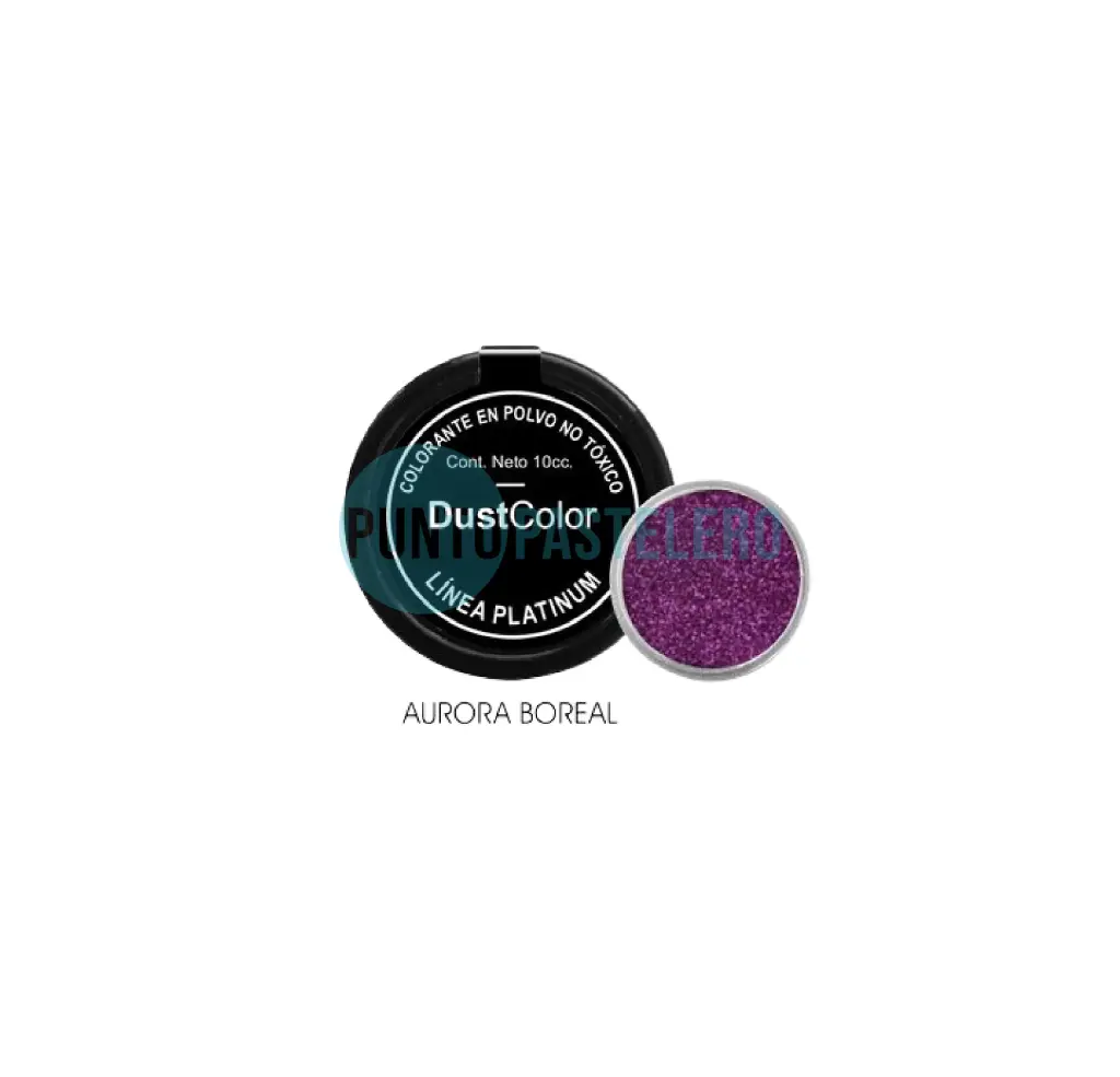 GLITTER AURORA BOREAL DUST COLOR (X 10 CC.)