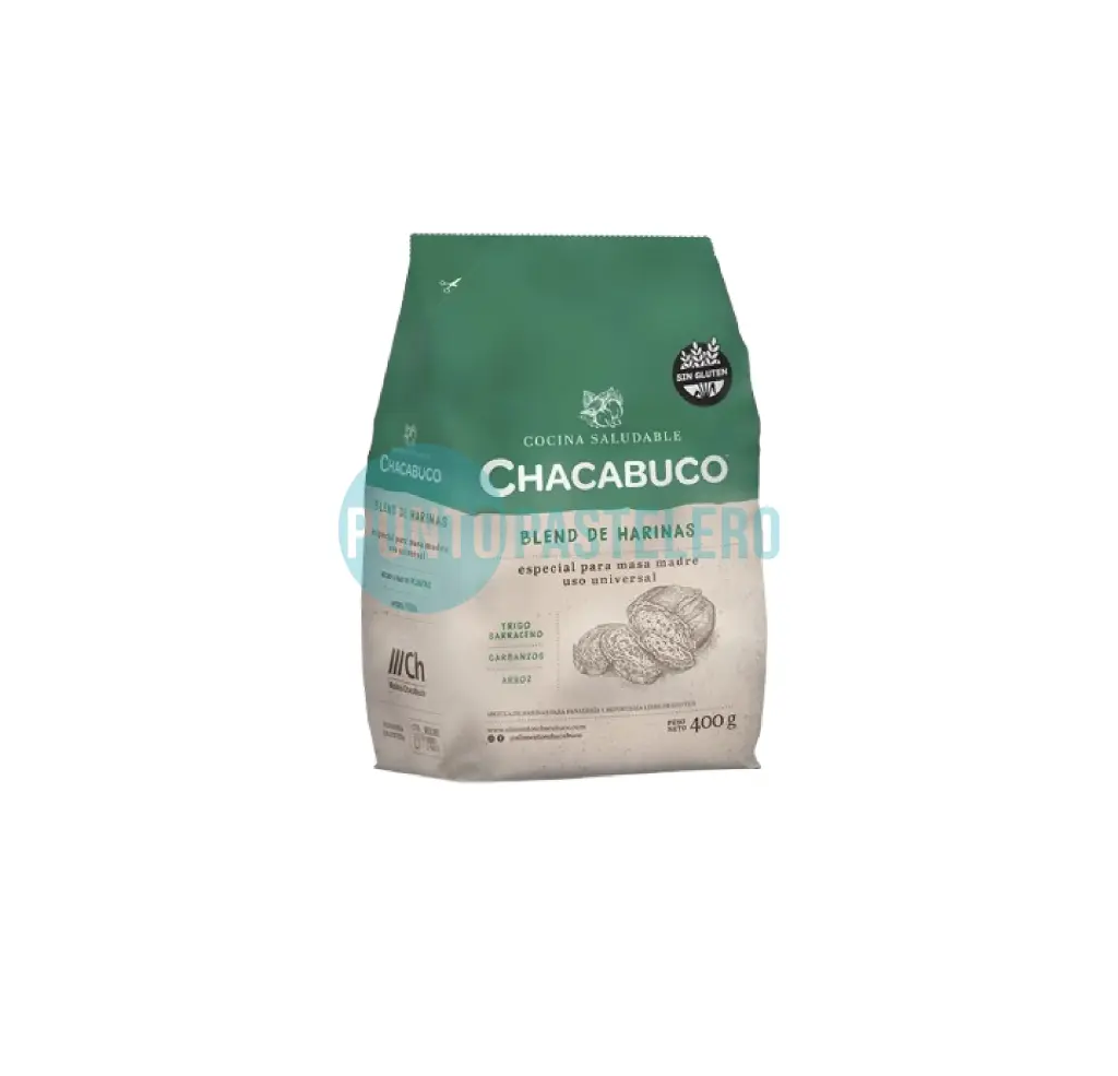 [7799037070072] BLEND DE HARINAS CHACABUCO MASA MADRE CON TRIGO SARRACENO (X 400 GR.) (SIN TACC)