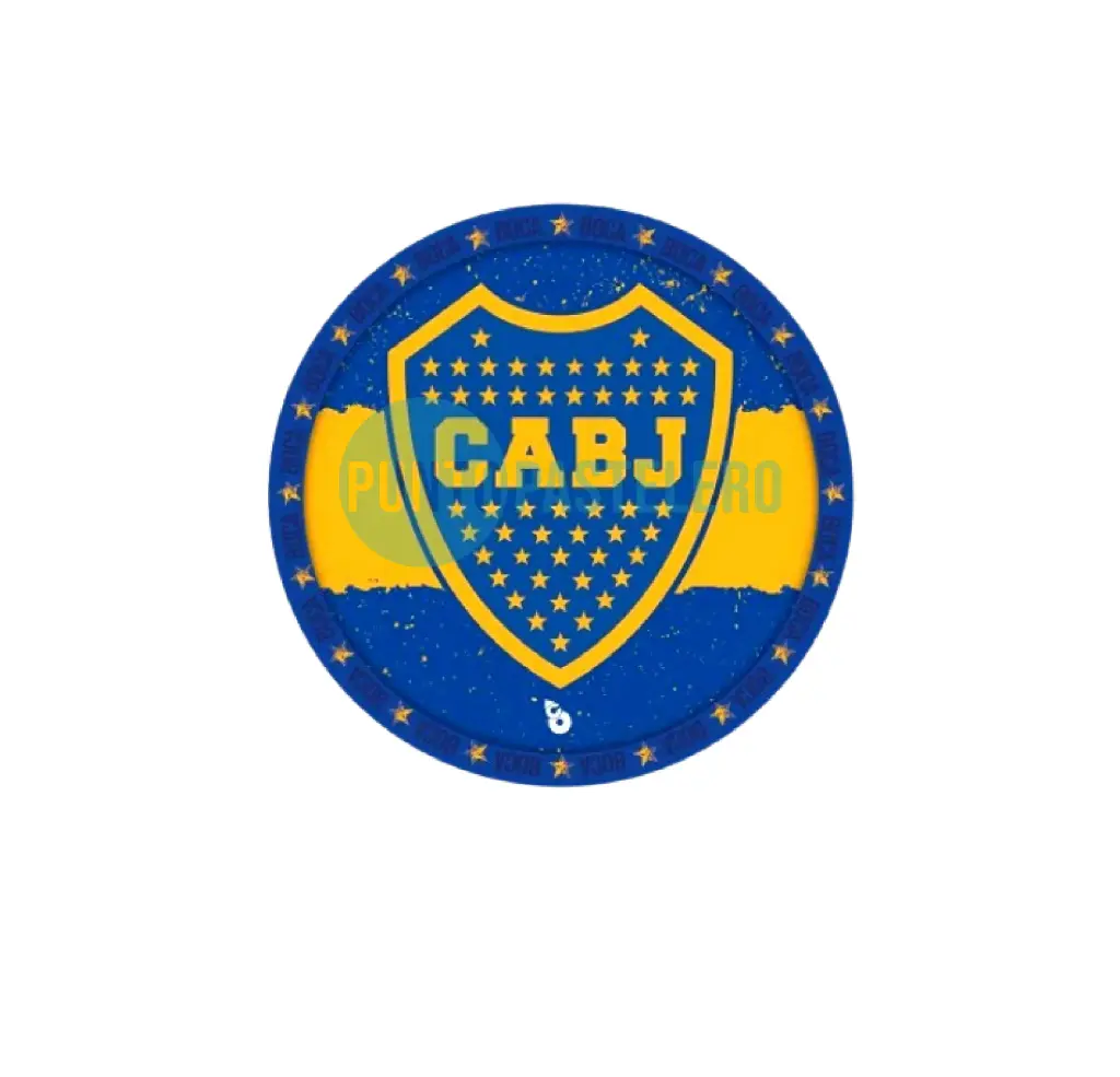 [7798342405418] PLATO POLIPAPEL BOCA JUNIORS (8 U.)