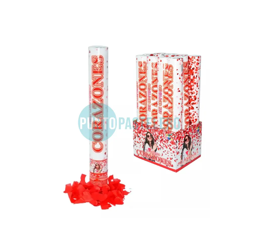 [7799088003029] LANZAPAPELES CAÑON CORAZONES (PARTY STORE)