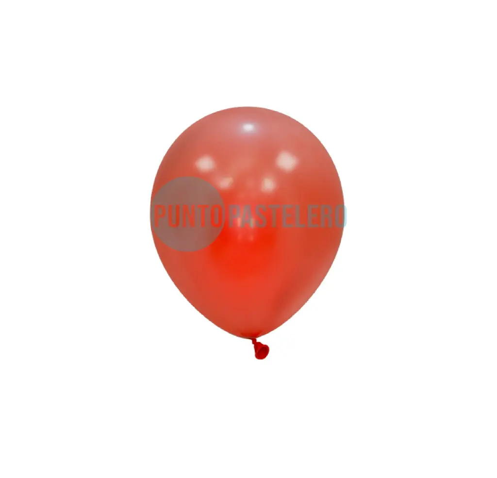 PACK GLOBO GLOBOX LISO 12" CORAL (X 50 U.)