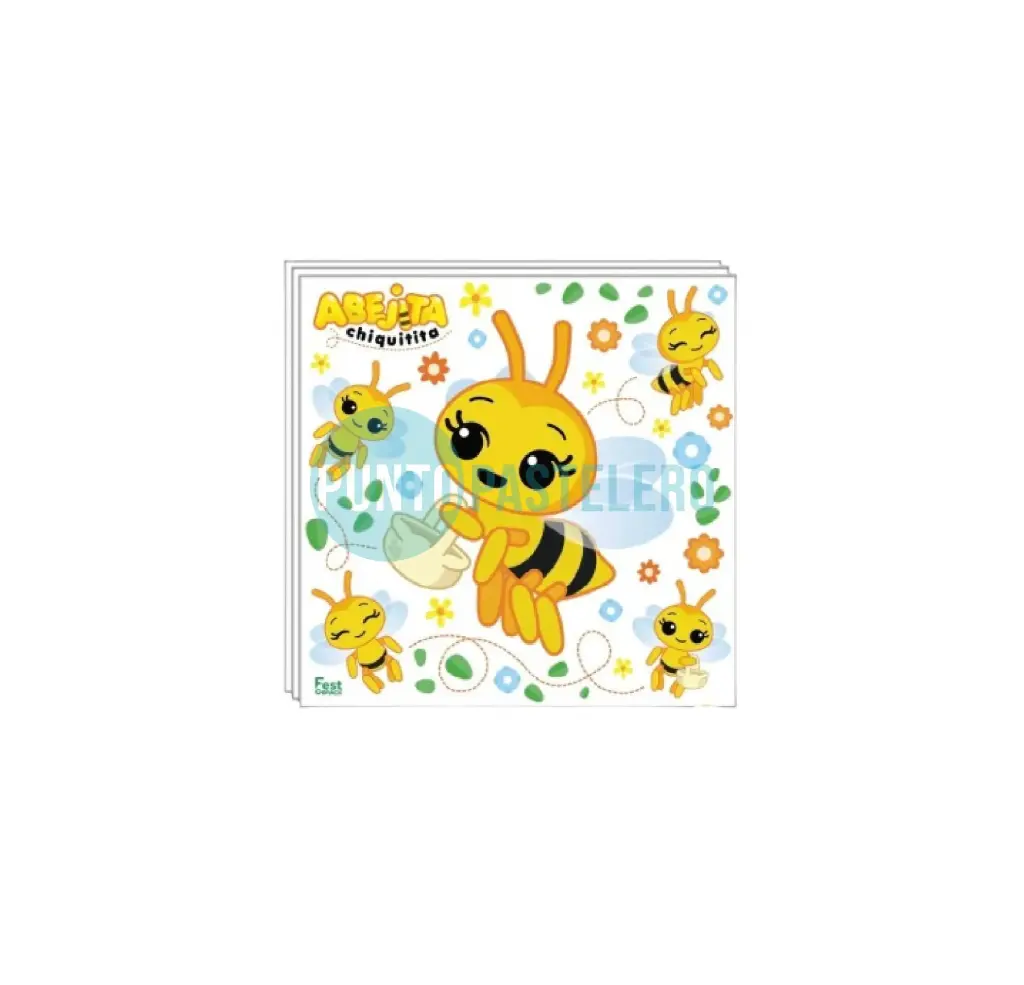 SERVILLETA ABEJITAS (X 20 U.)