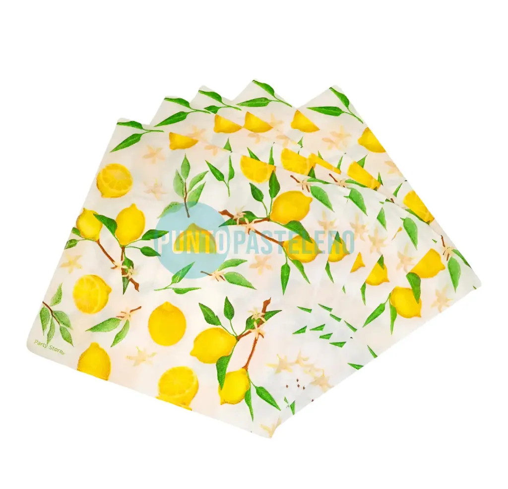 [7799088007065] SERVILLETA LIMONES PARTY STORE (X 12 U.)