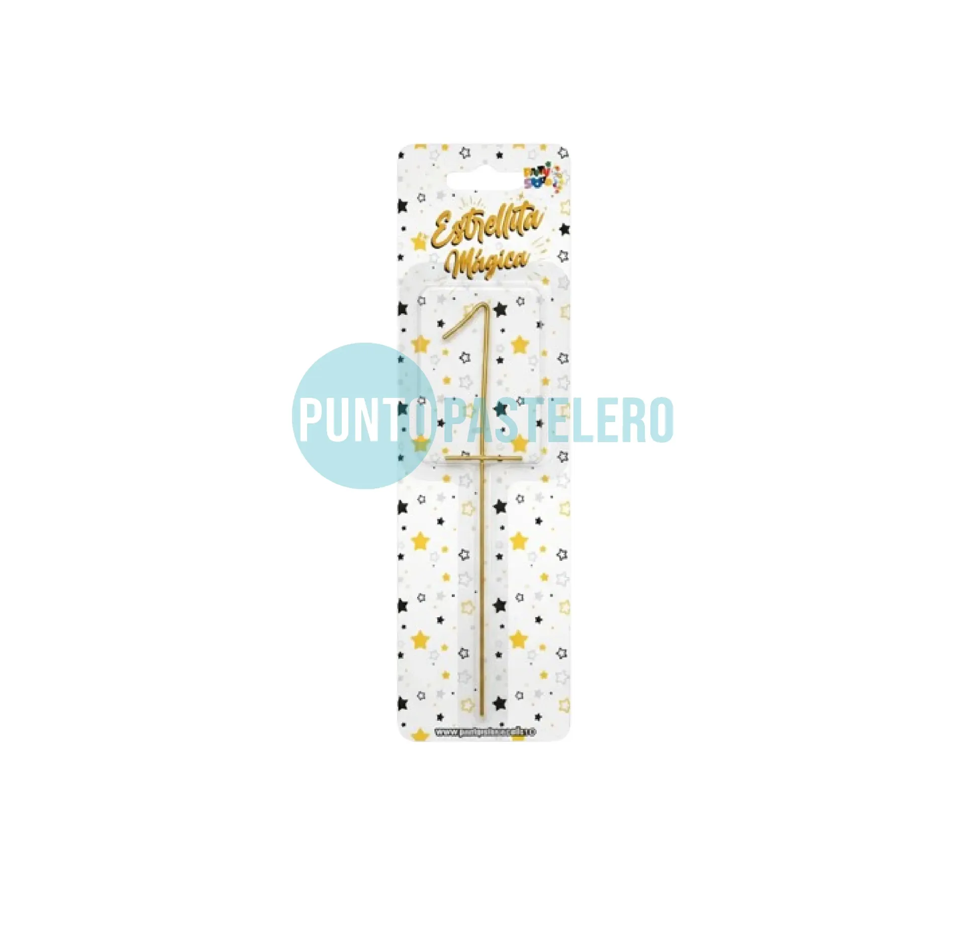 VELA SPARKLER DORADO (N° 1)