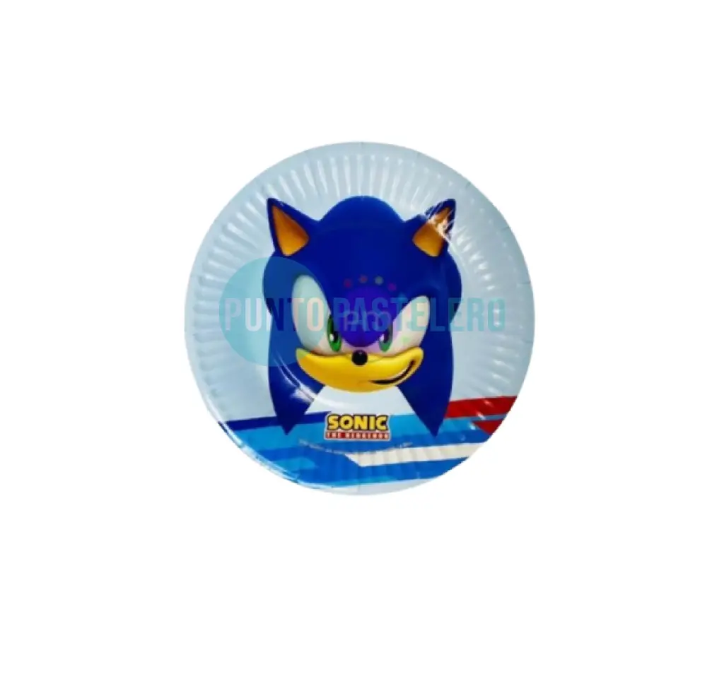 PLATO POLIPAPEL SONIC (8 U.)