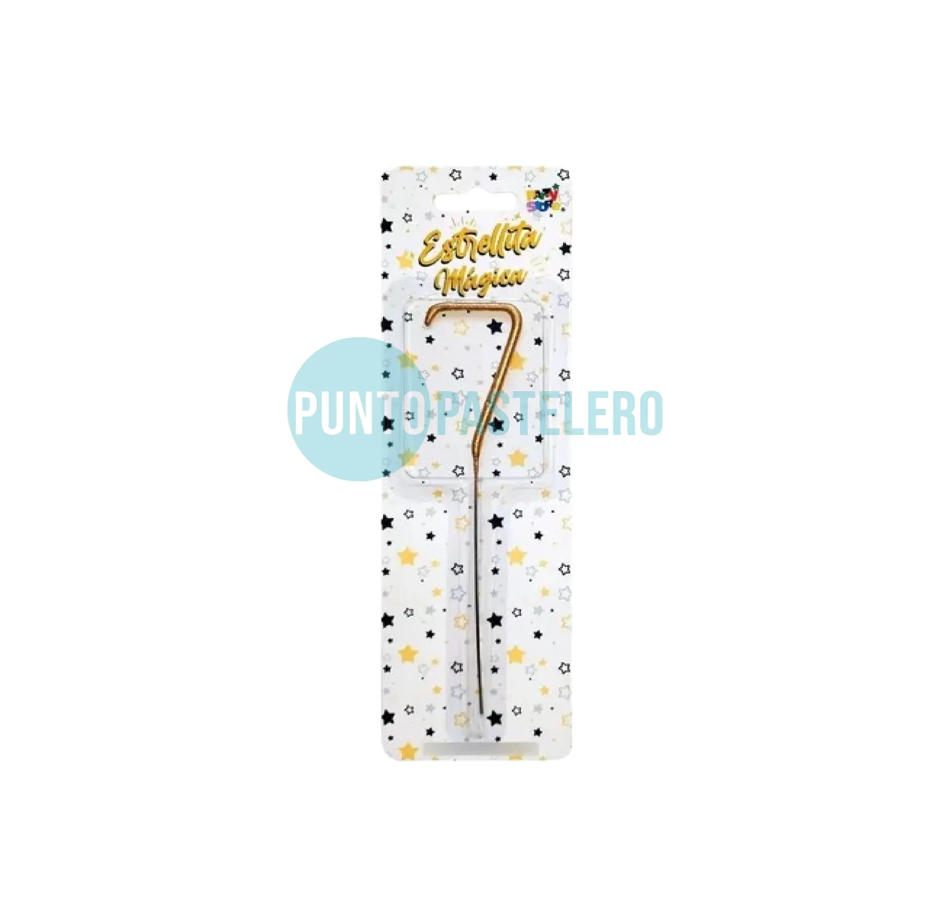 VELA SPARKLER DORADO (N° 7)