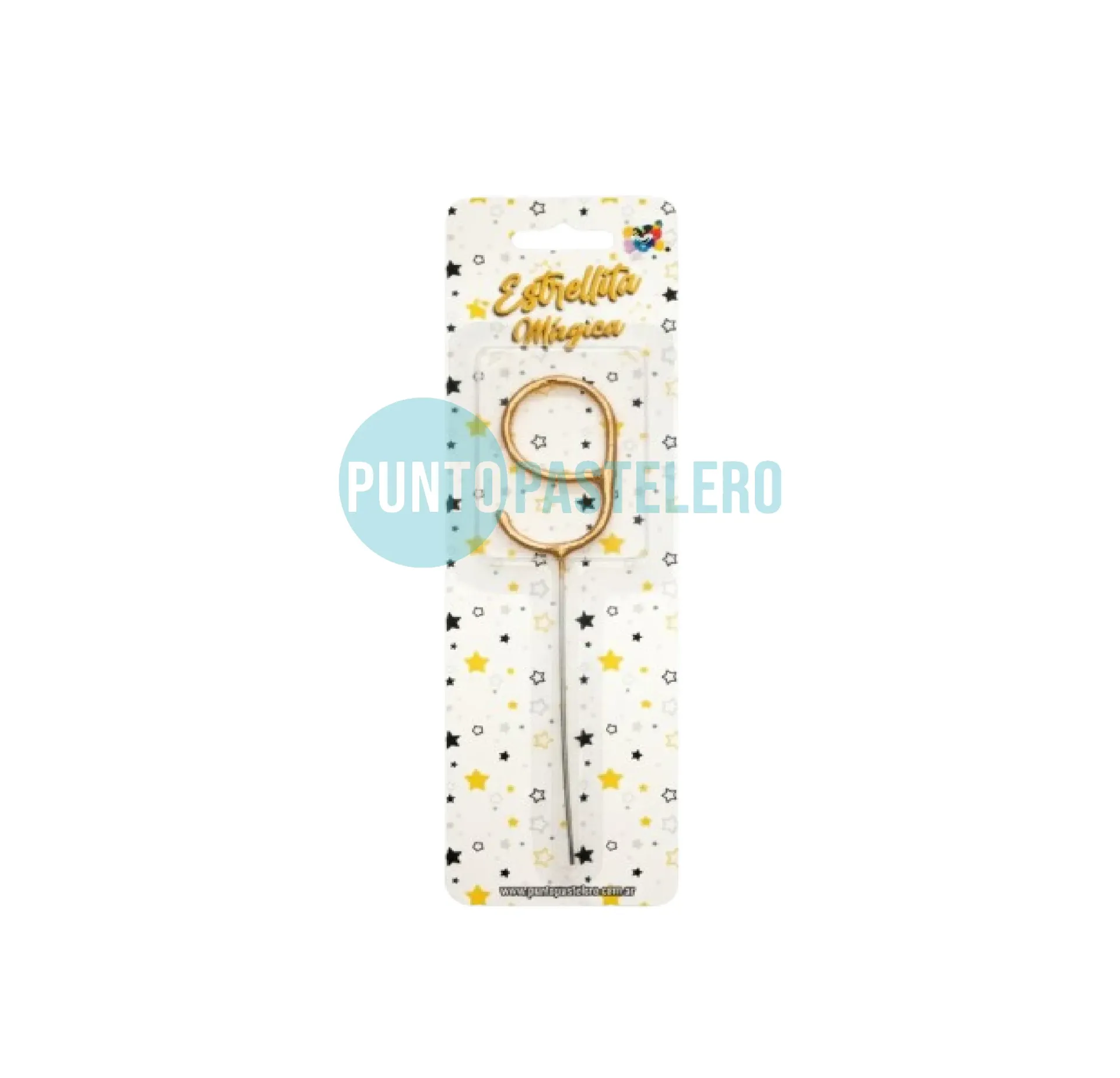 VELA SPARKLER DORADO (N° 9)