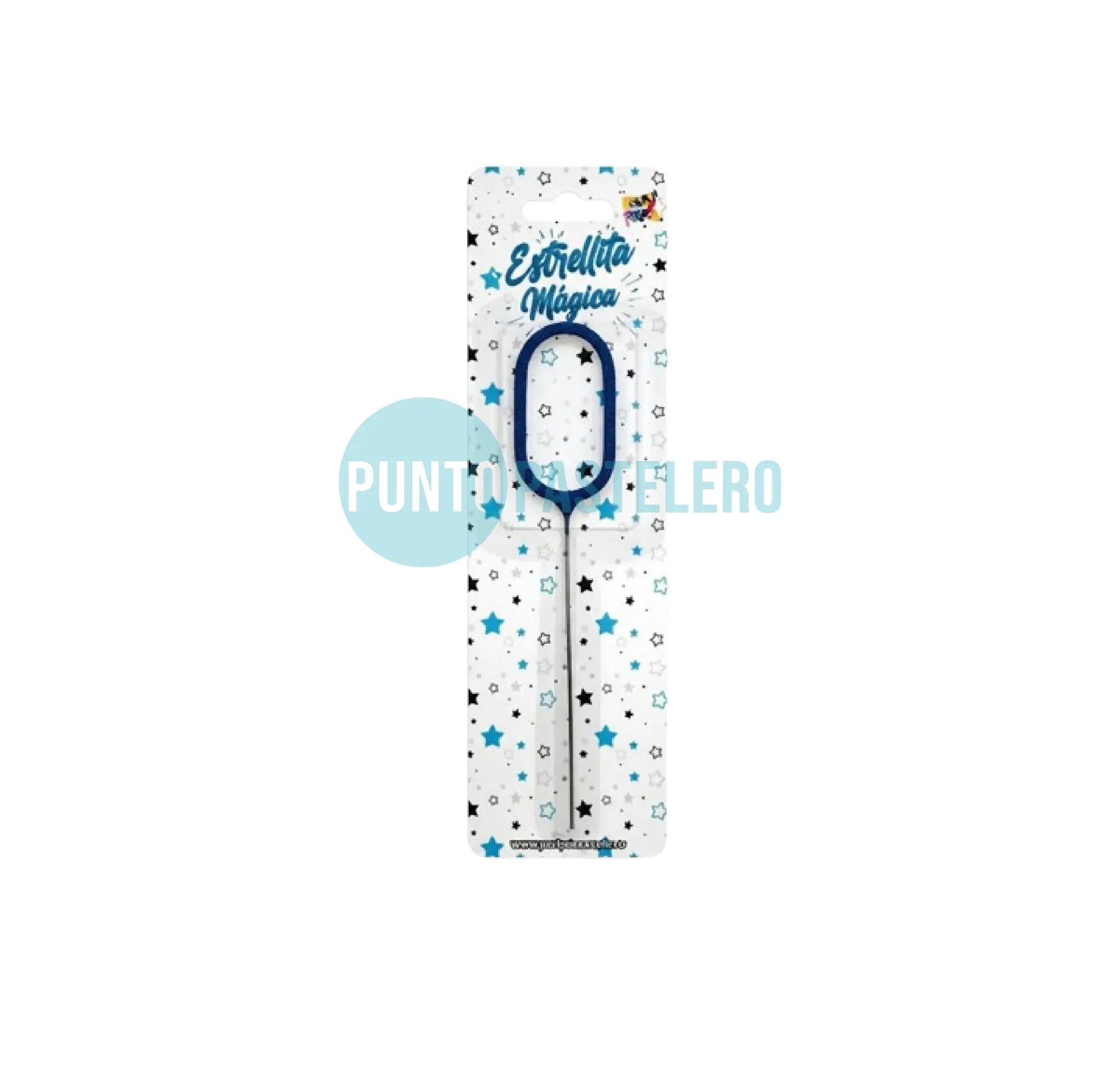 VELA SPARKLER AZUL (N° 0)