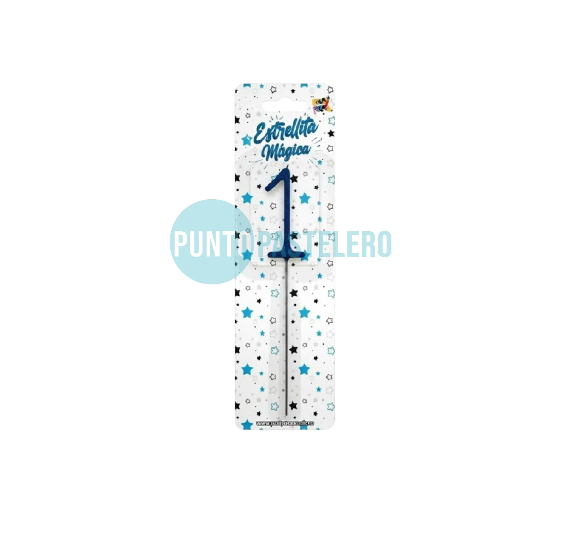 VELA SPARKLER AZUL (N° 1)