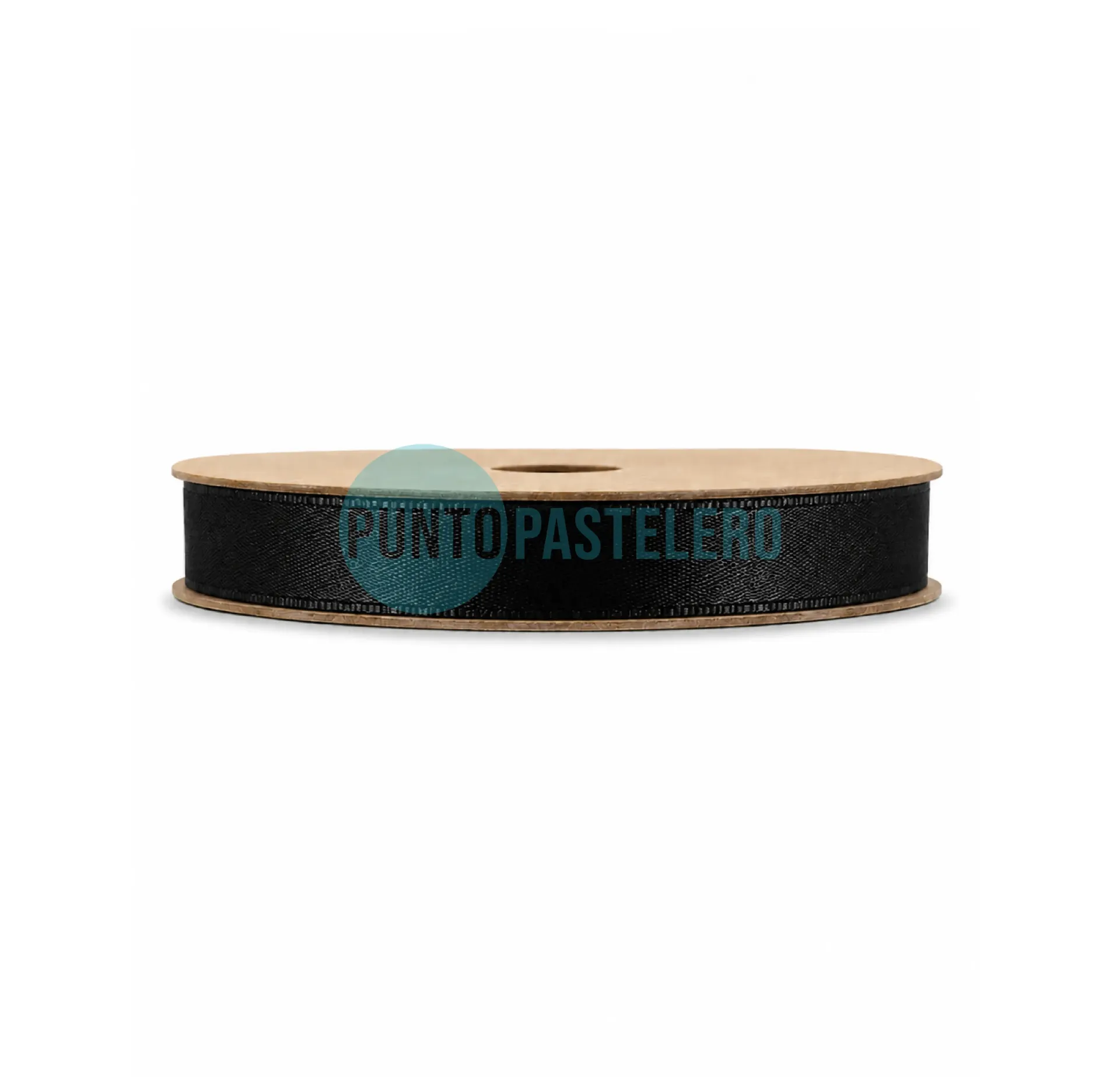 ROLLO CINTA RASO Nº2 NEGRO (X 10 MT.)