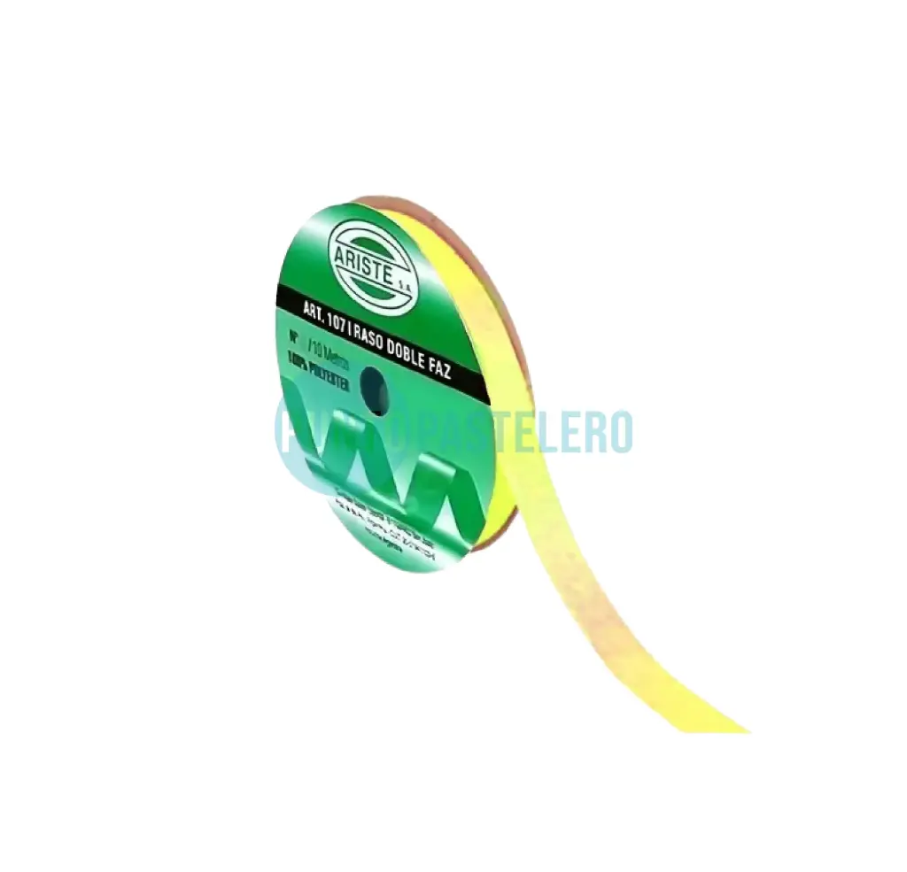 ROLLO CINTA RASO Nº2 DORADO (X 10 MT.)