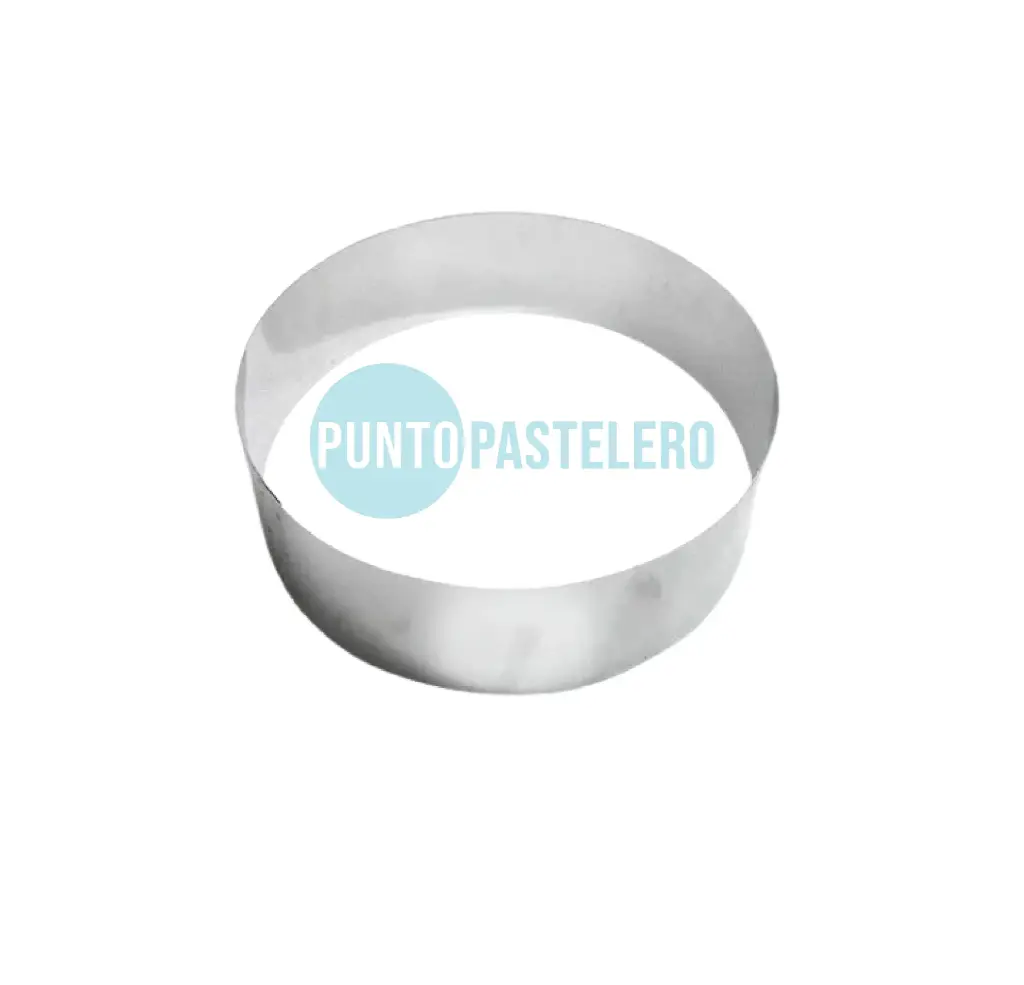 MOLDE POSTRE ARO DE HOJALATA Nº26 (26 CM) (CINTURA)