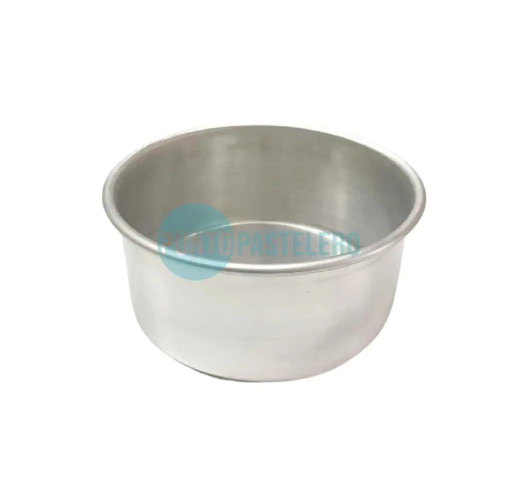 TORTERA FIJA ALTA - 18 CM DIAMETRO ALUMINIO