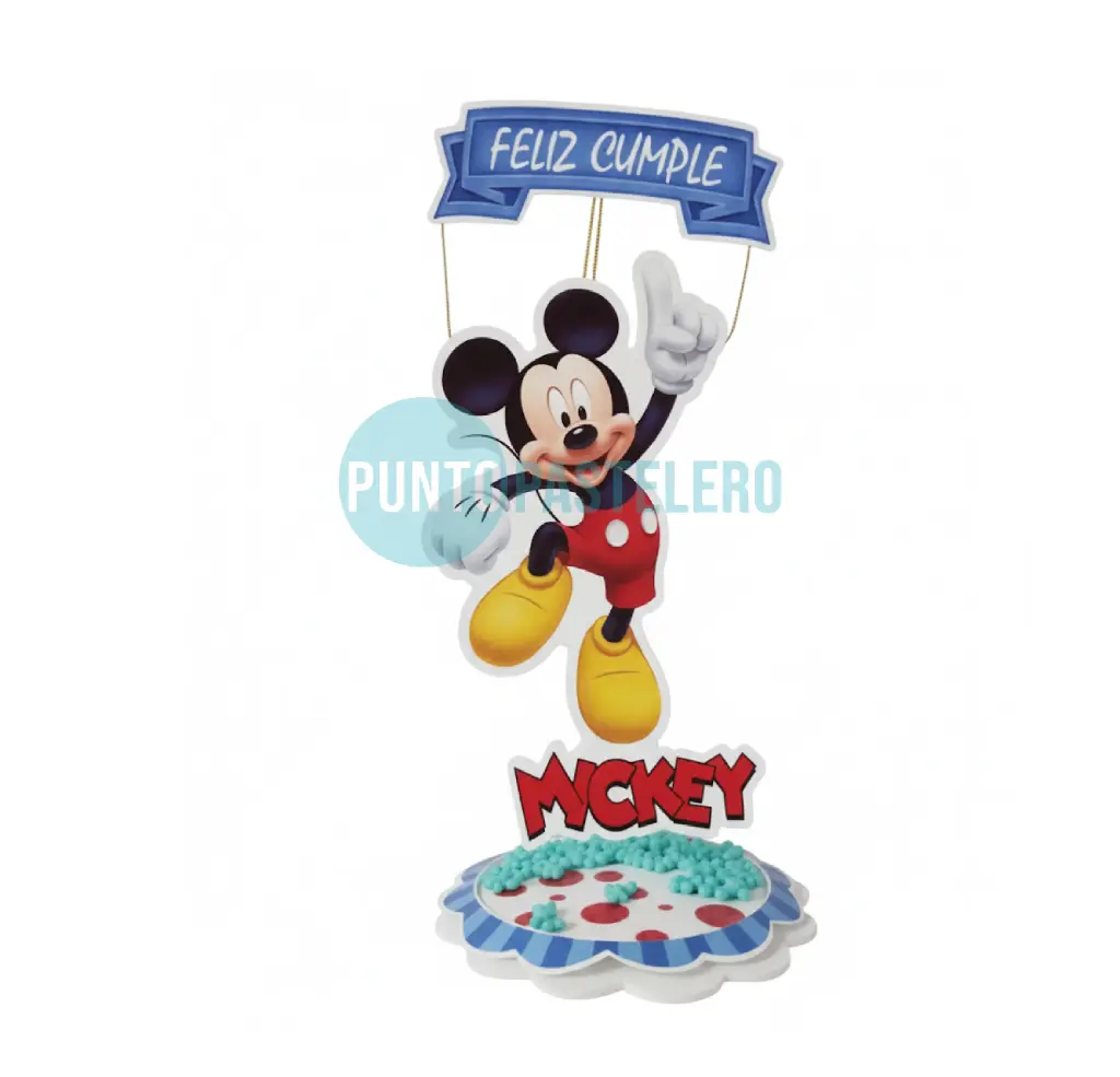 ADORNO BASE PAPEL CREPPE MINNIE