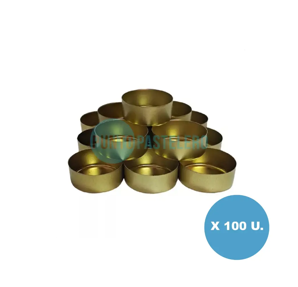 LATITAS PARA VELAS DE NOCHE (X 100 U.)