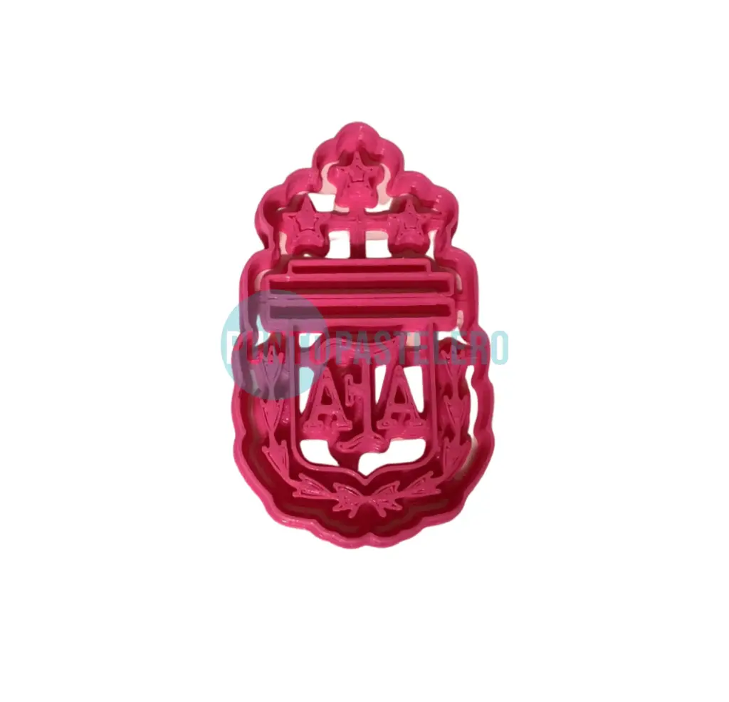 [000000049223] CORTANTE MARCADOR PLASTICO 3D ESCUDO ARGENTINA TRES ESTRELLAS [2-2]