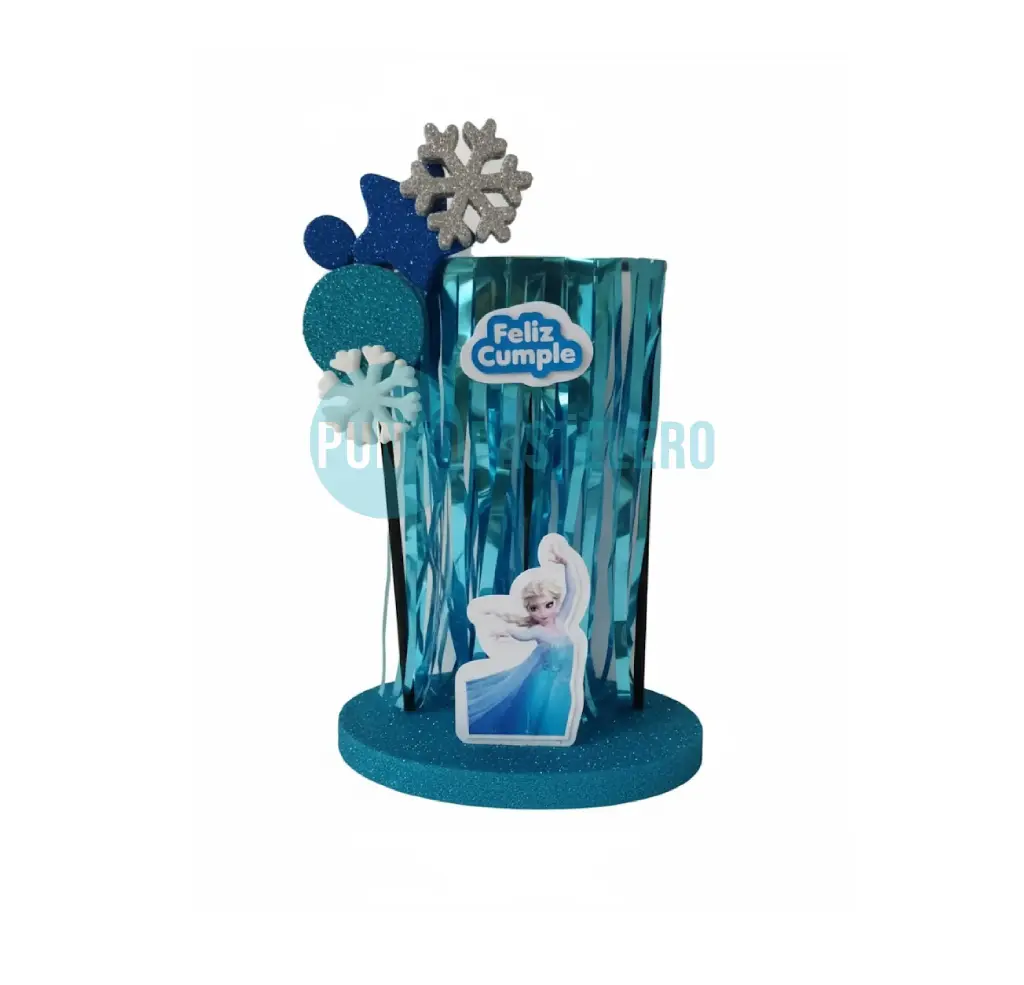 [000000049307] ADORNO TORTA ESCENOGRAFIA FROZEN